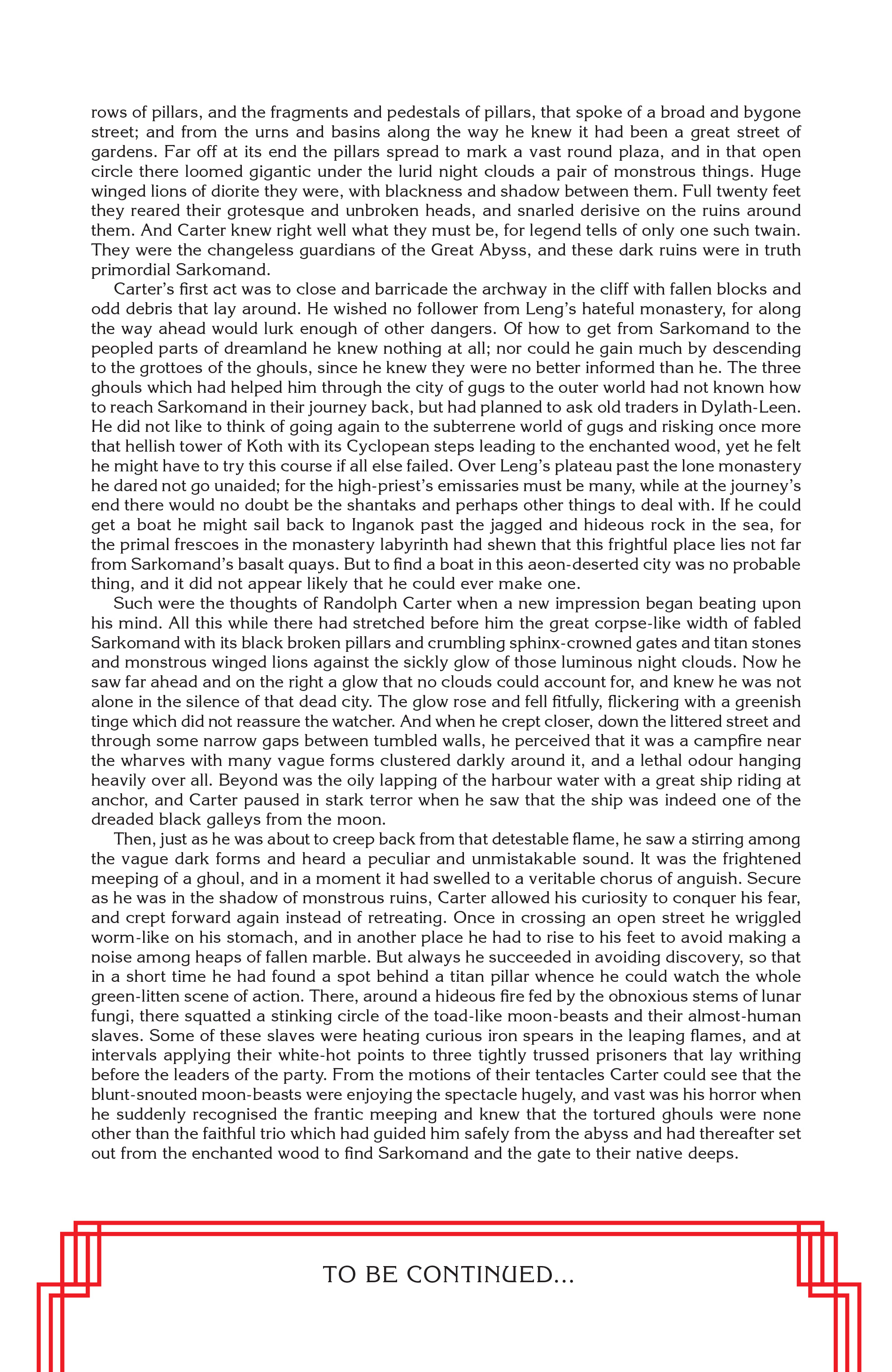Read online Lovecraft Unknown Kadath comic -  Issue #6 - 30