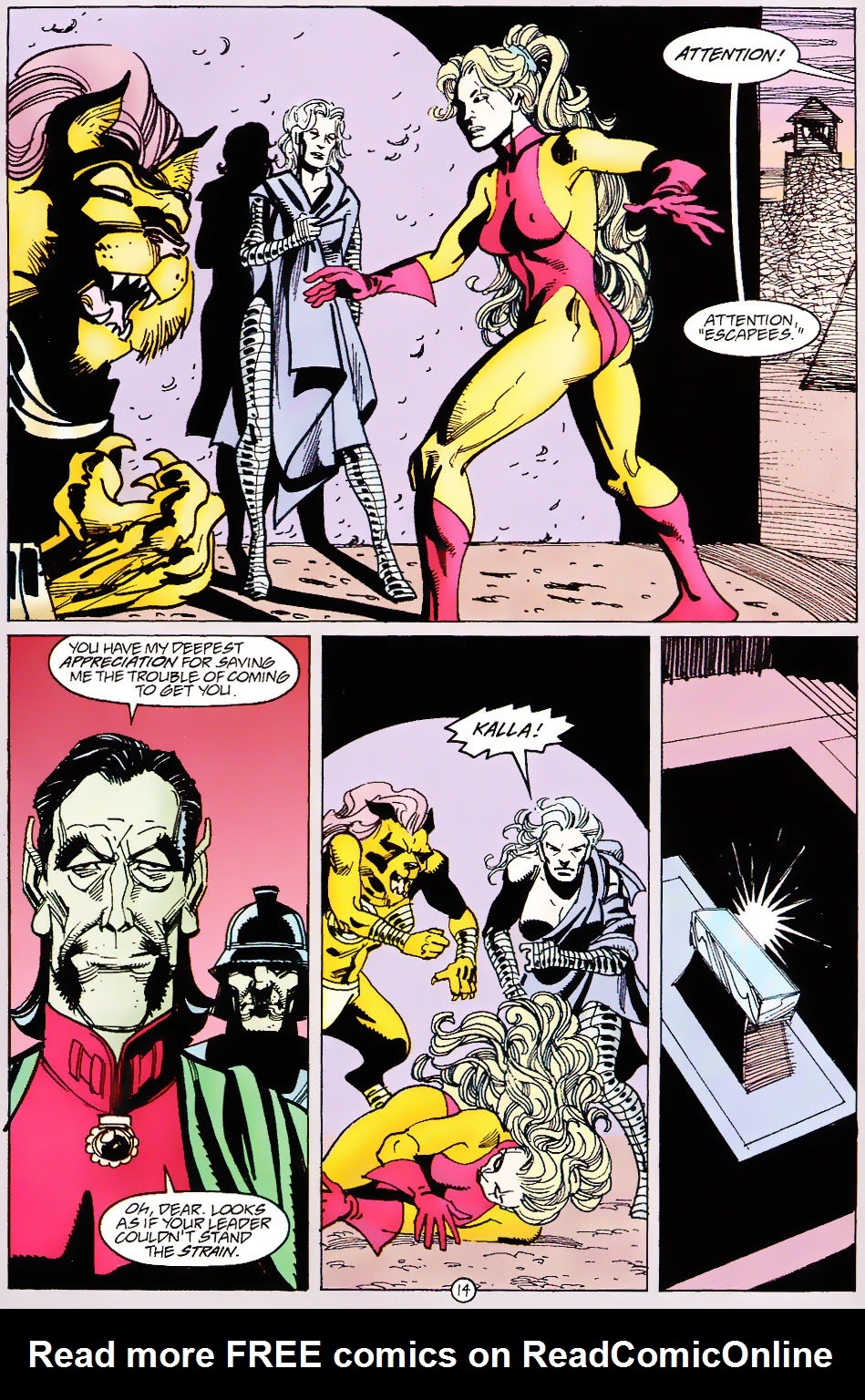 Read online Dreadstar (1994) comic -  Issue #6 - 16