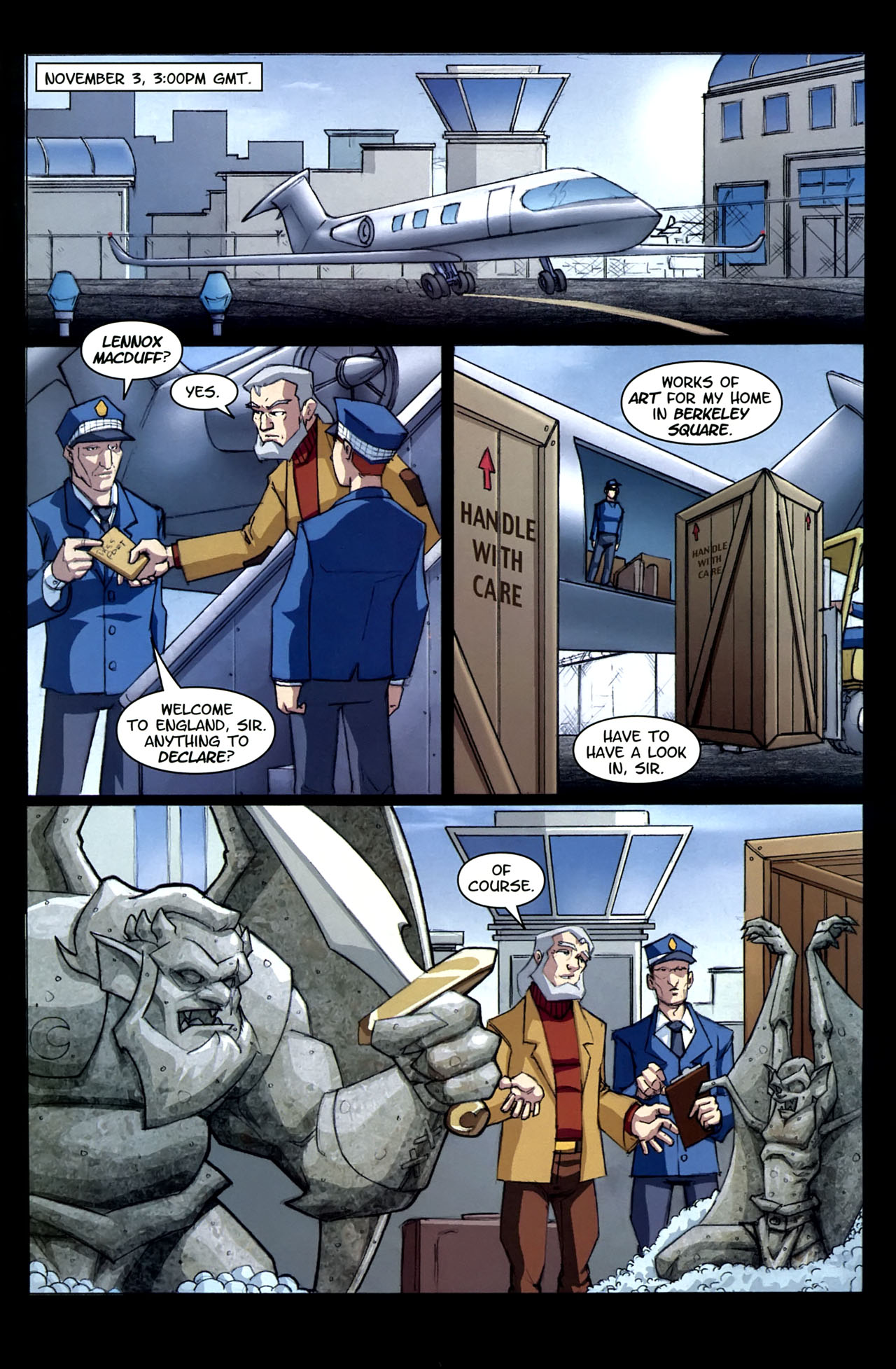 Read online Gargoyles (2006) comic -  Issue #7 - 9