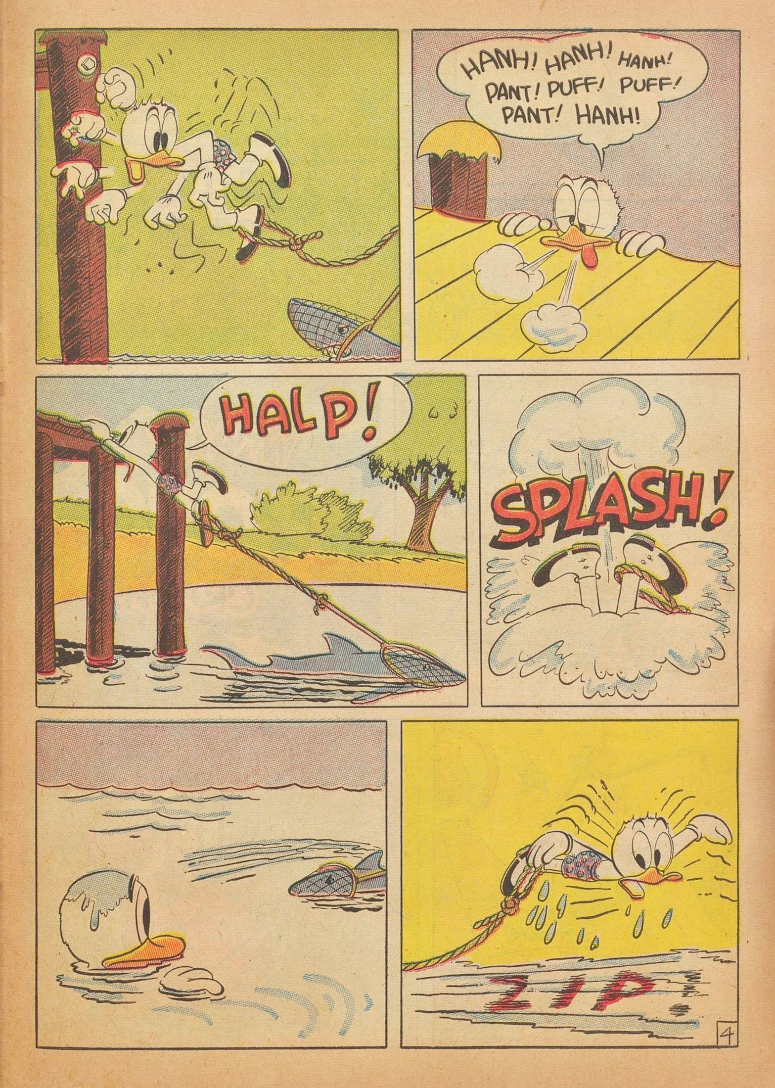 Read online Super Duck Comics comic -  Issue #14 - 45
