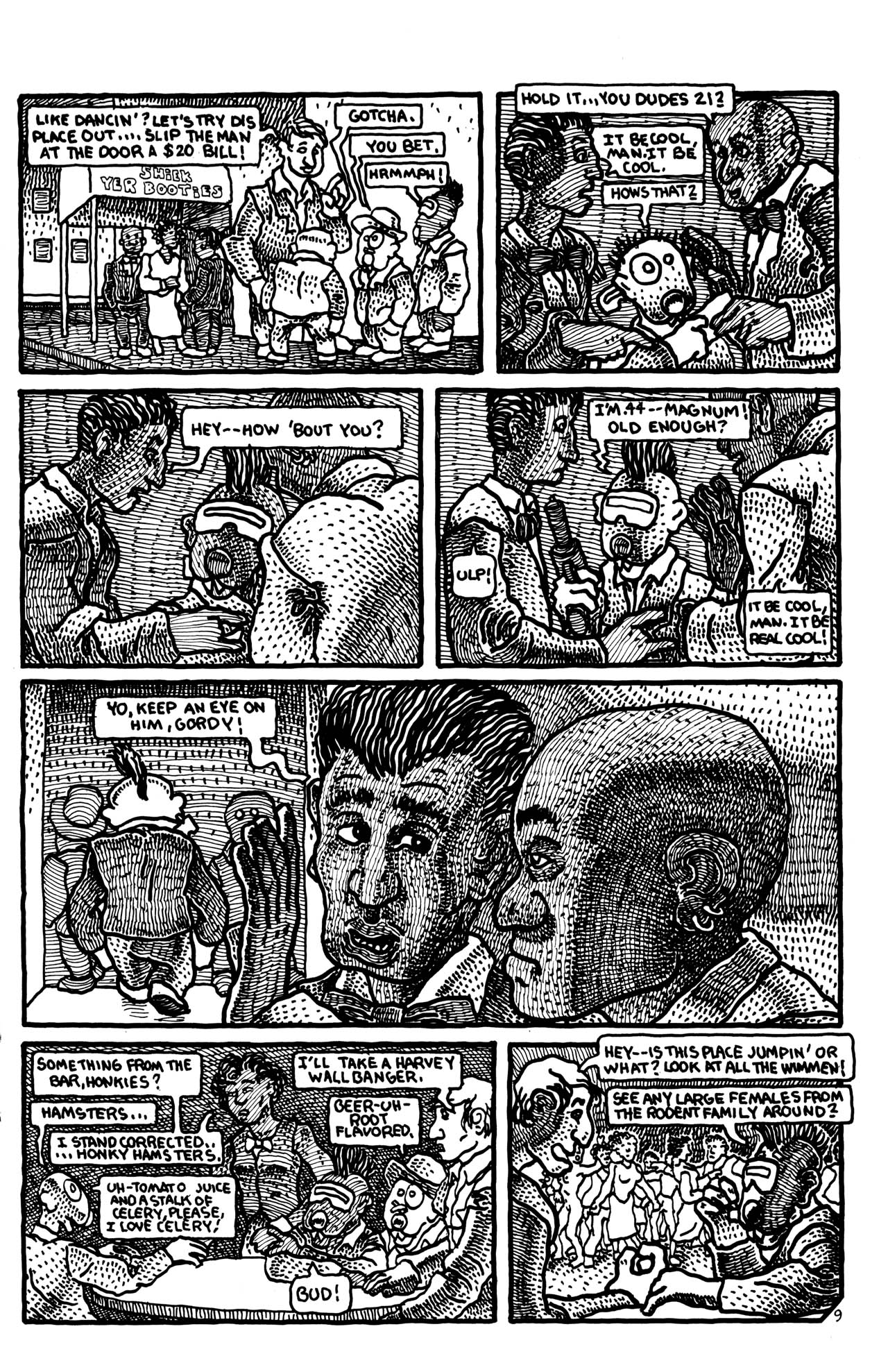 Read online Adolescent Radioactive Black Belt Hamsters comic -  Issue #2 - 11