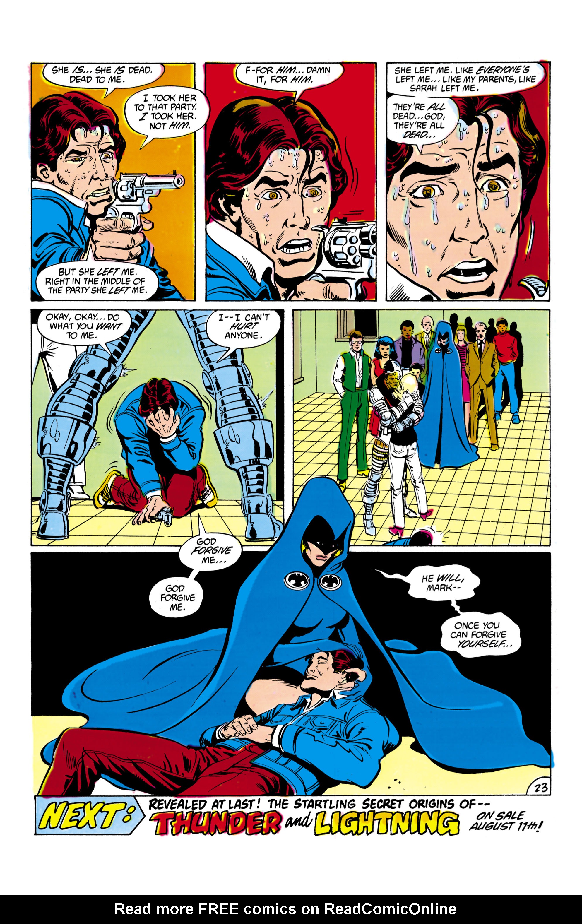 Read online The New Teen Titans (1980) comic -  Issue #35 - 24