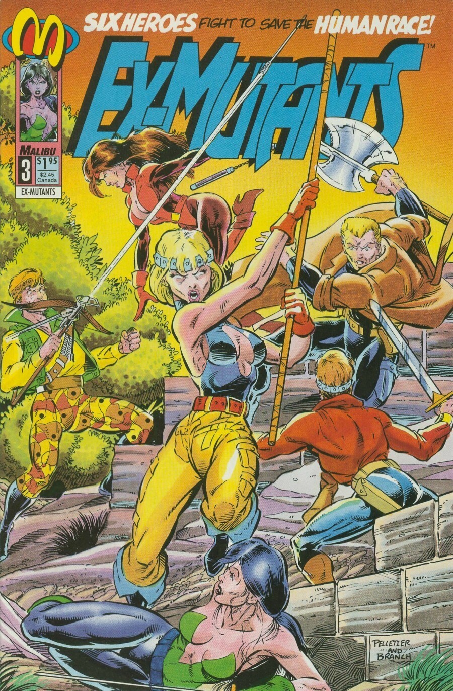 Read online Ex-Mutants comic -  Issue #3 - 1