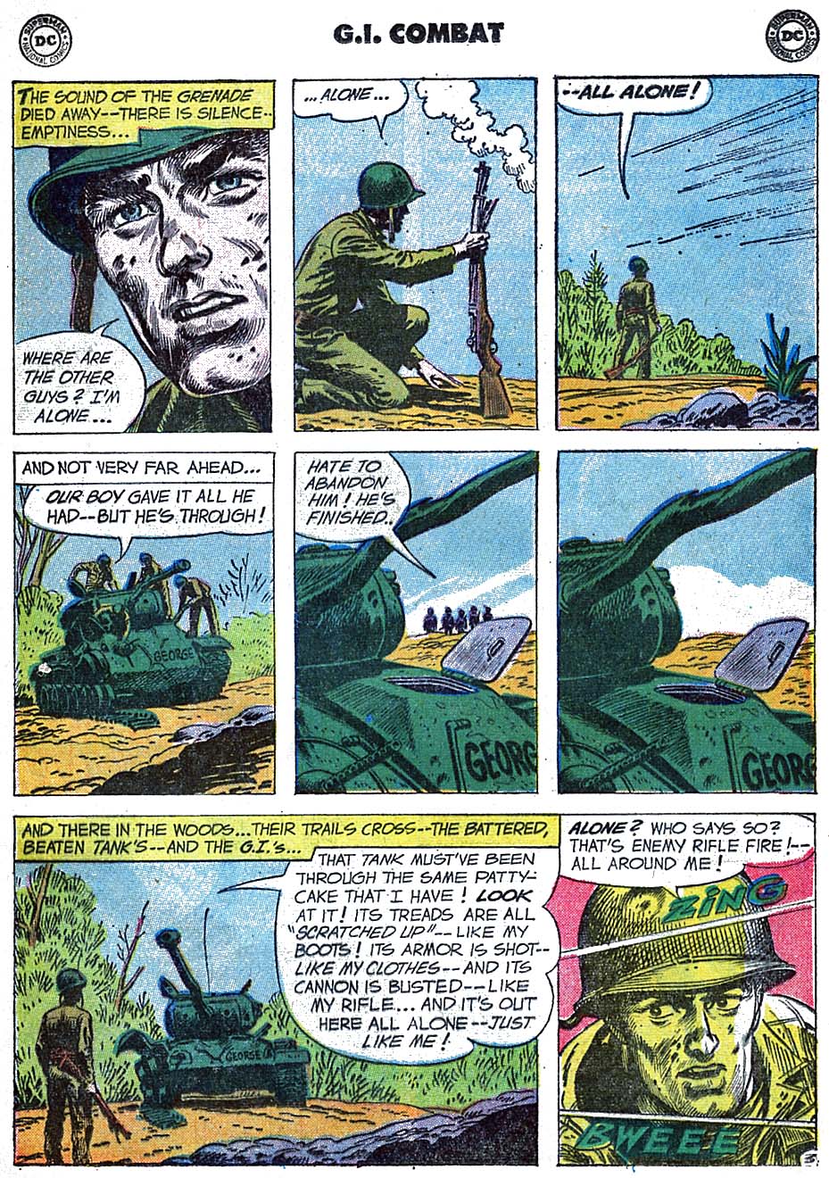 Read online G.I. Combat (1952) comic -  Issue #72 - 5
