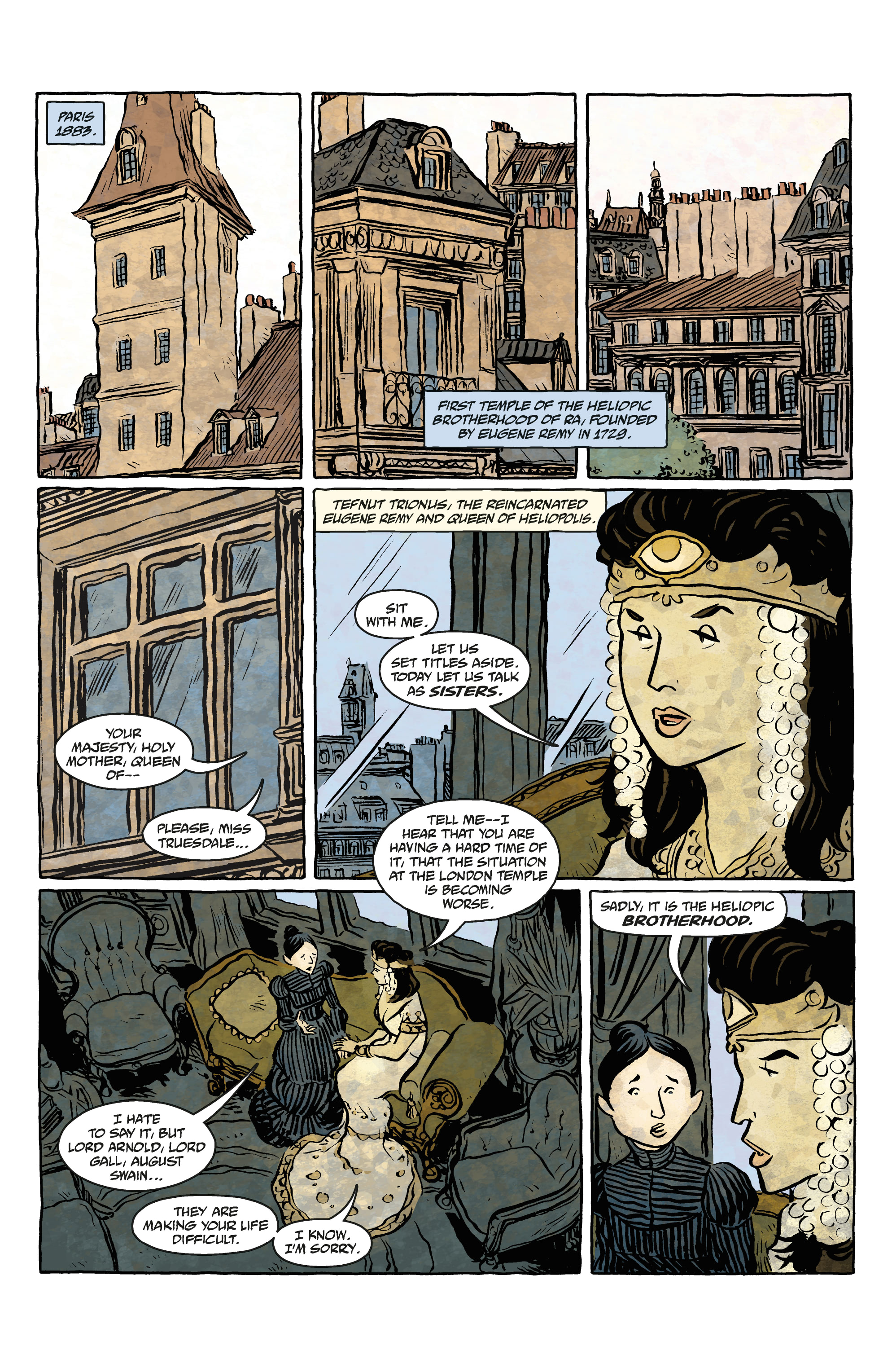 Read online Miss Truesdale and the Fall of Hyperborea comic -  Issue #1 - 3