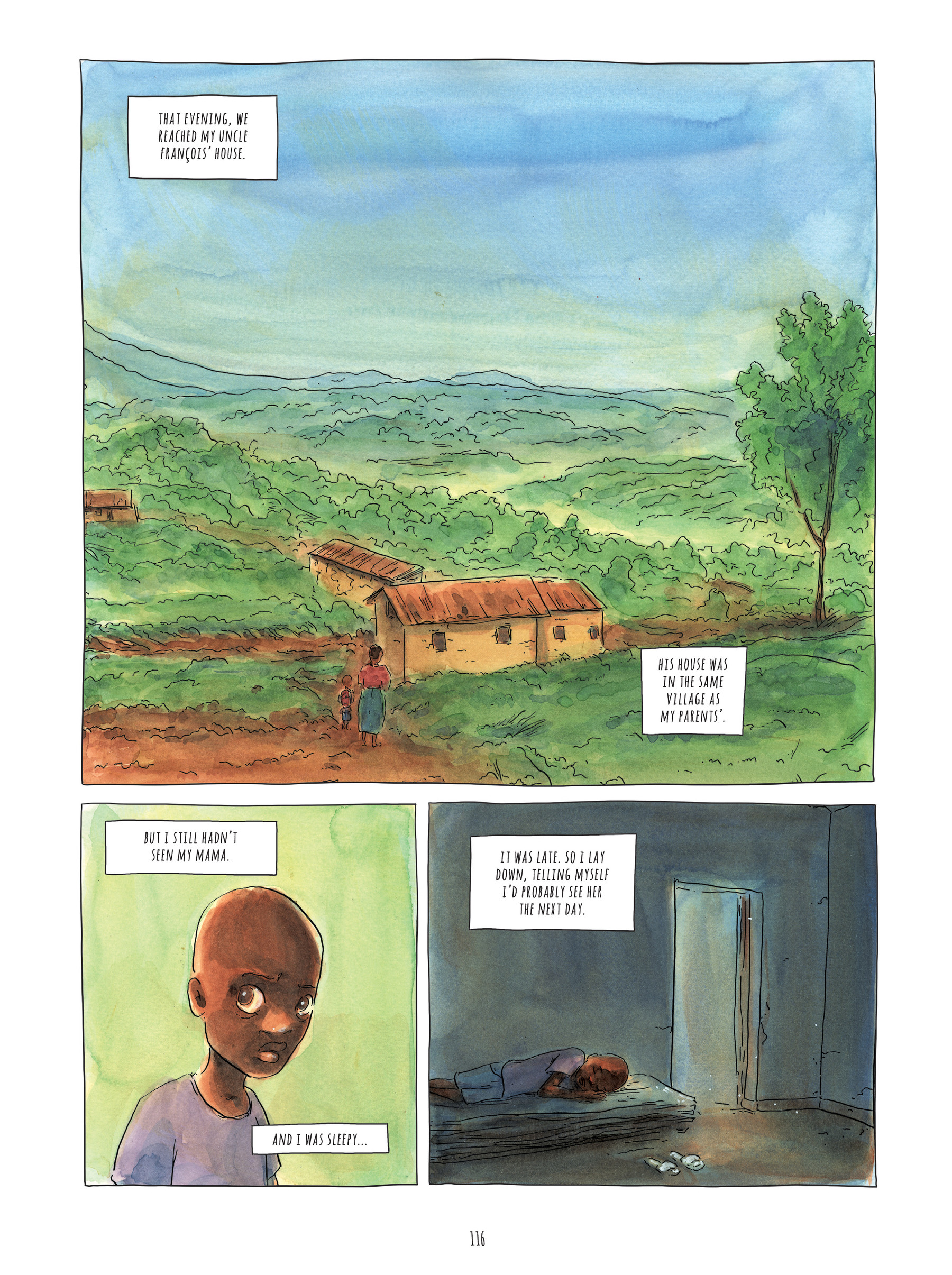 Read online Alice on the Run: One Child's Journey Through the Rwandan Civil War comic -  Issue # TPB - 115
