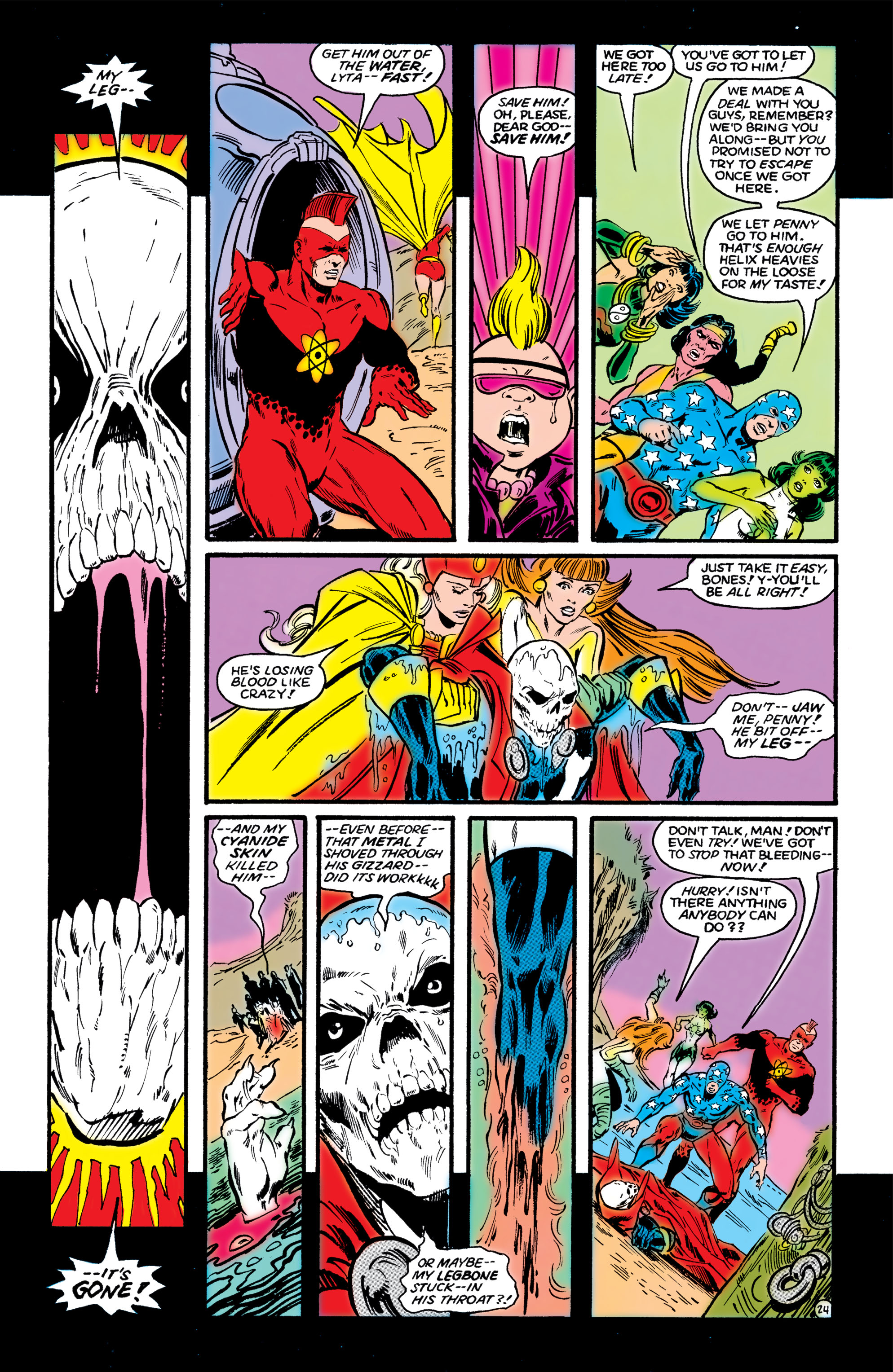 Read online Infinity Inc. (1984) comic -  Issue #29 - 25