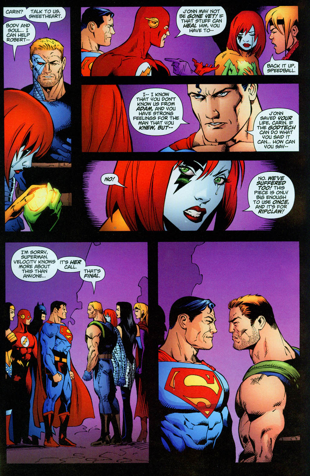 Read online JLA/Cyberforce comic -  Issue # Full - 34