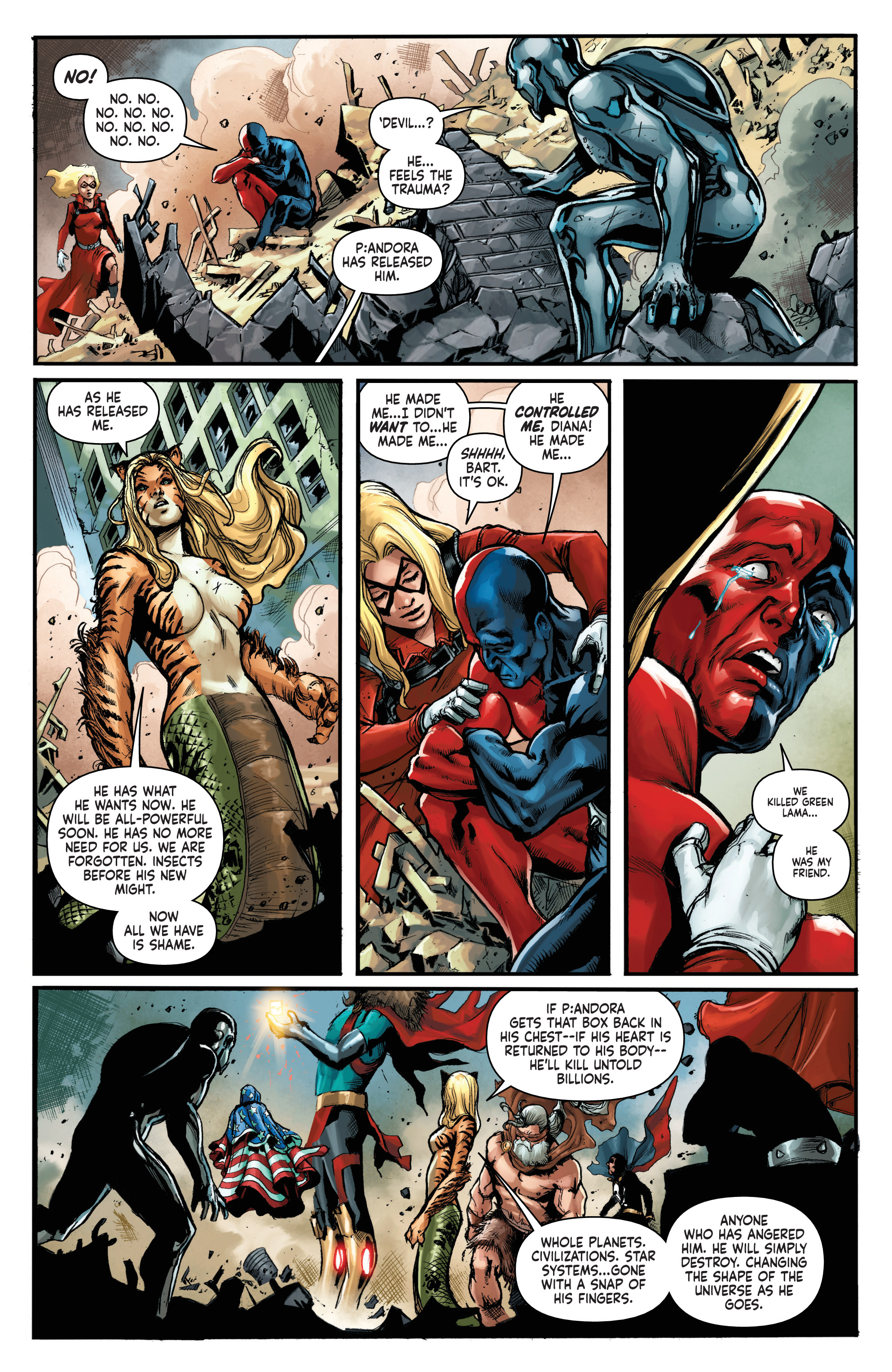 Read online Project Superpowers: Chapter Three comic -  Issue #6 - 10