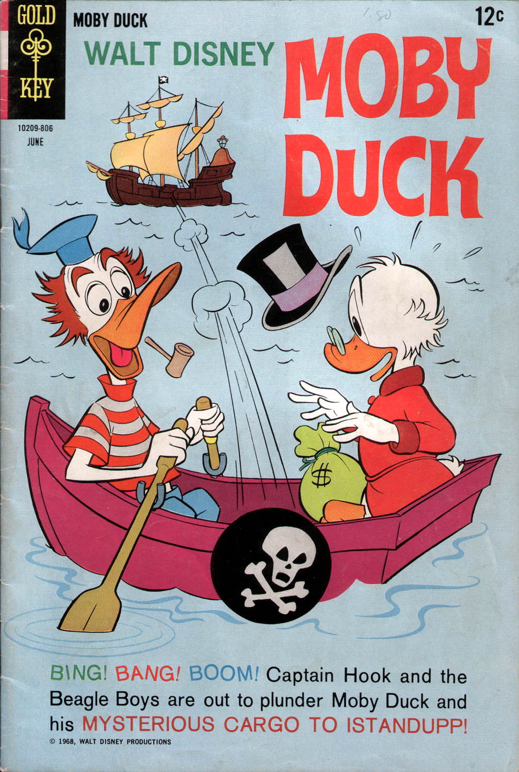 Read online Moby Duck comic -  Issue #2 - 1