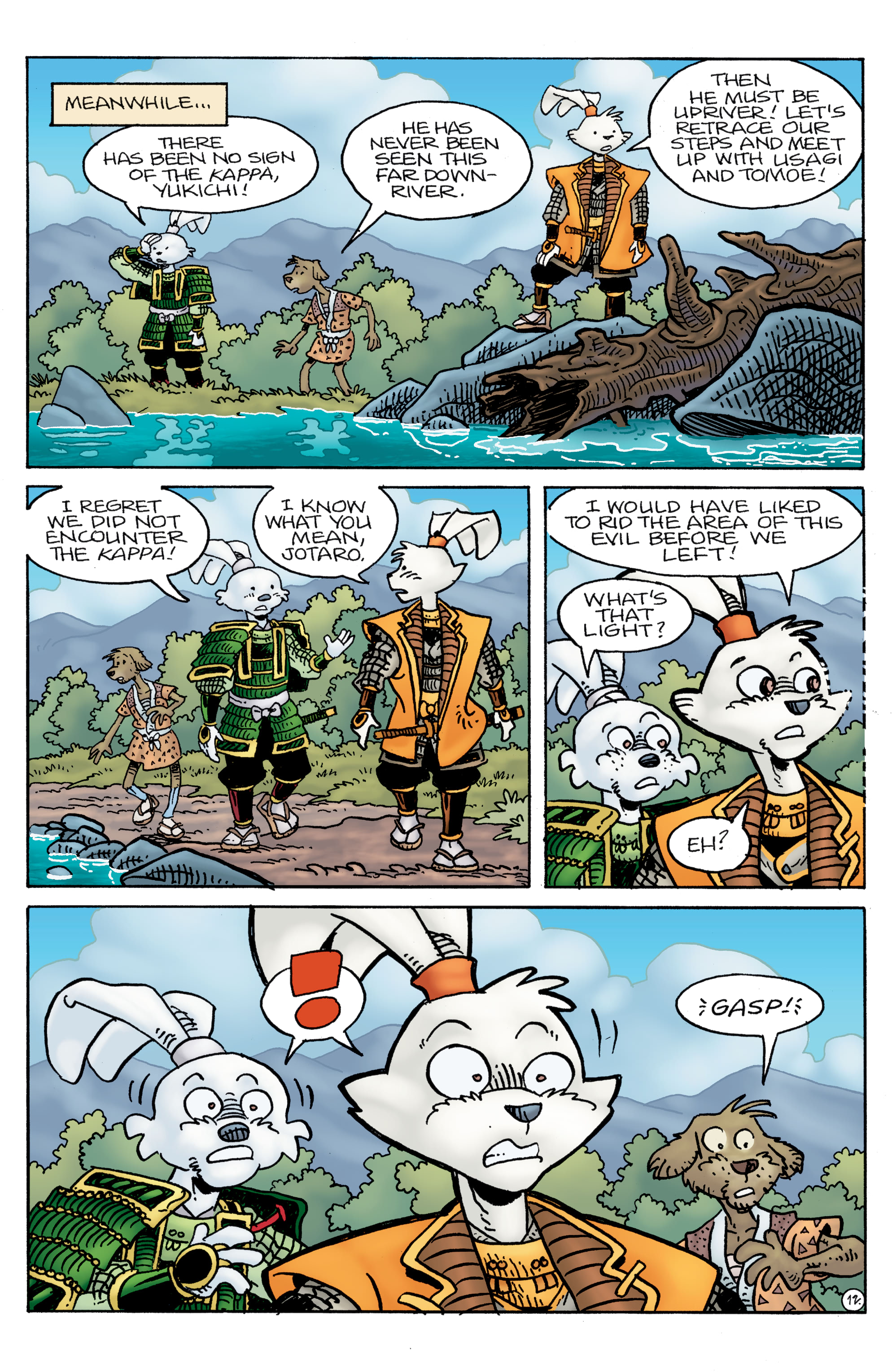 Read online Teenage Mutant Ninja Turtles/Usagi Yojimbo: WhereWhen comic -  Issue #1 - 13