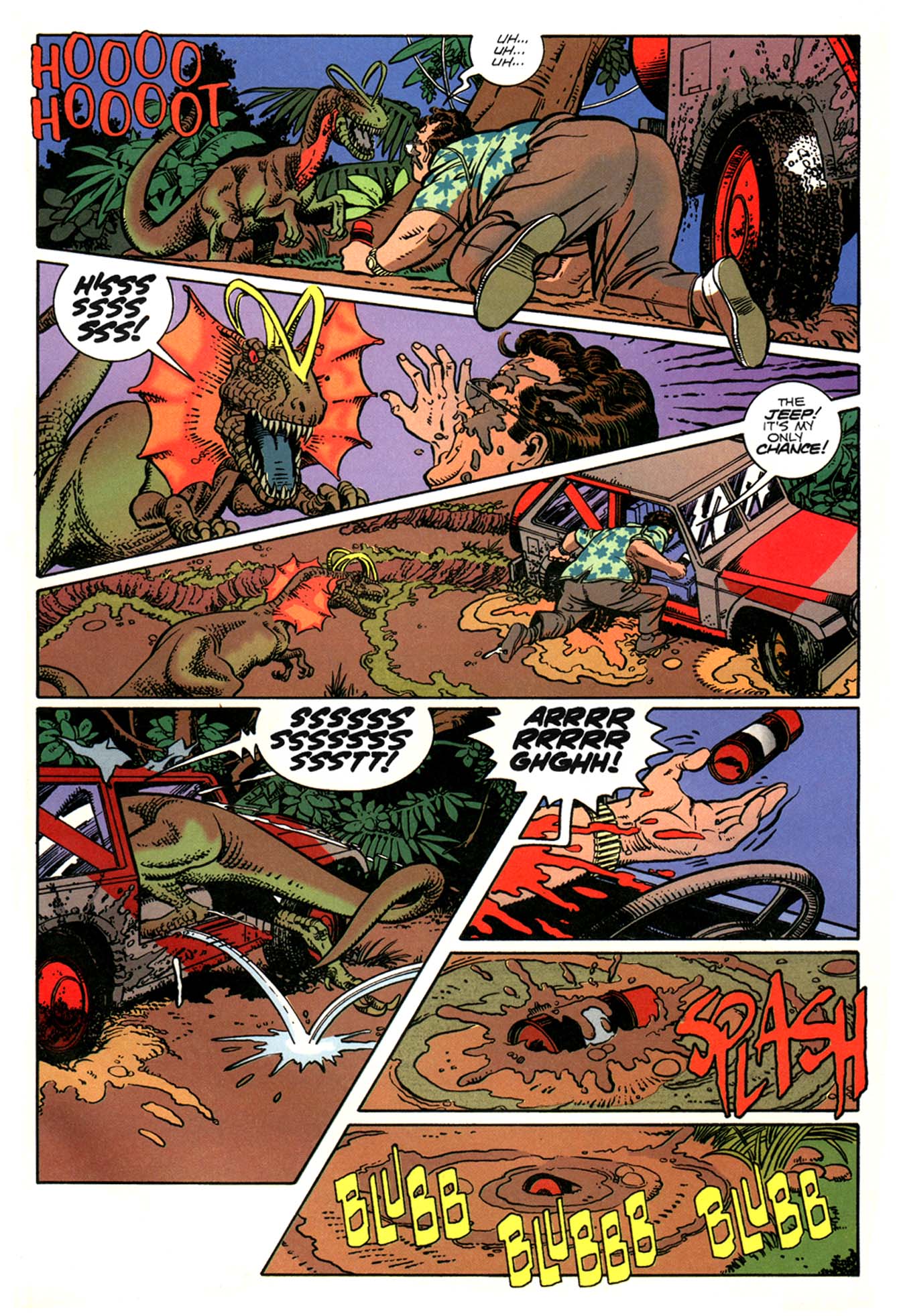 Read online Jurassic Park (1993) comic -  Issue #4 - 7
