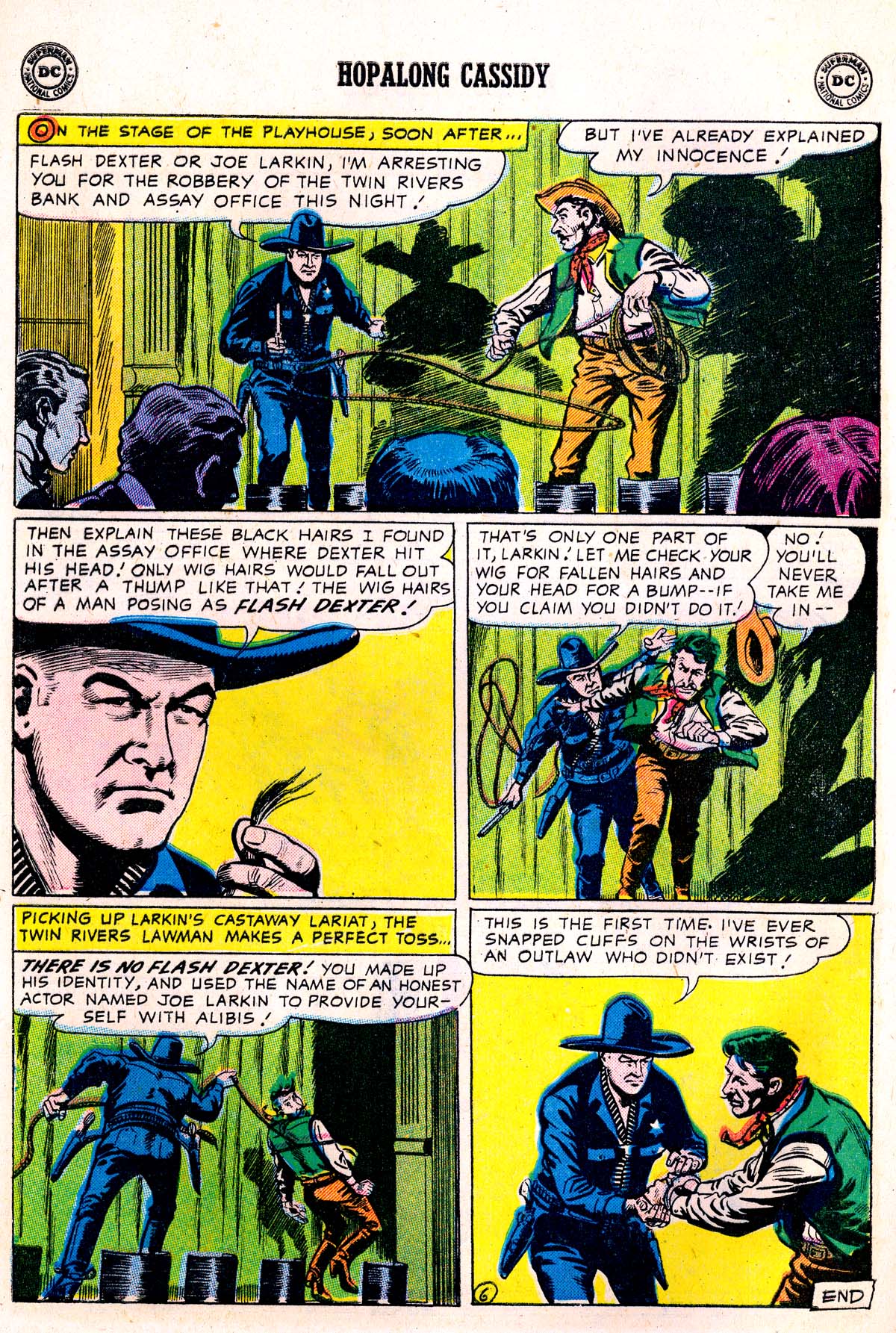Read online Hopalong Cassidy comic -  Issue #119 - 32