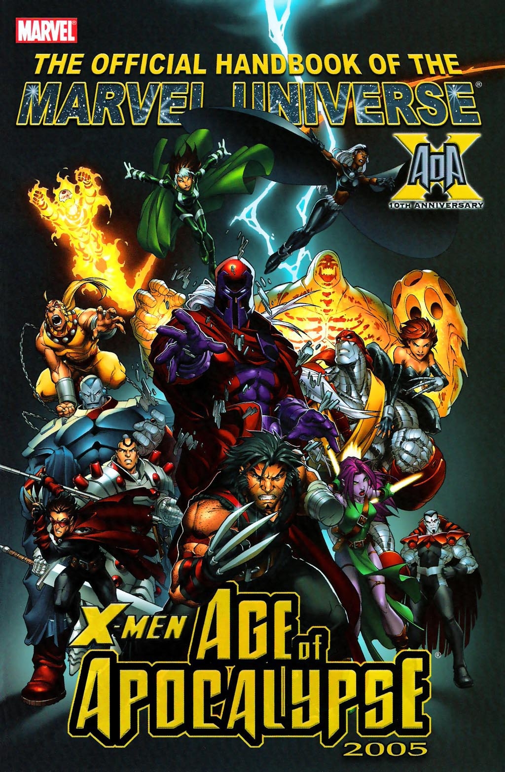 Read online Official Handbook of the Marvel Universe: X-Men Age of Apocalypse 2005 comic -  Issue # Full - 1