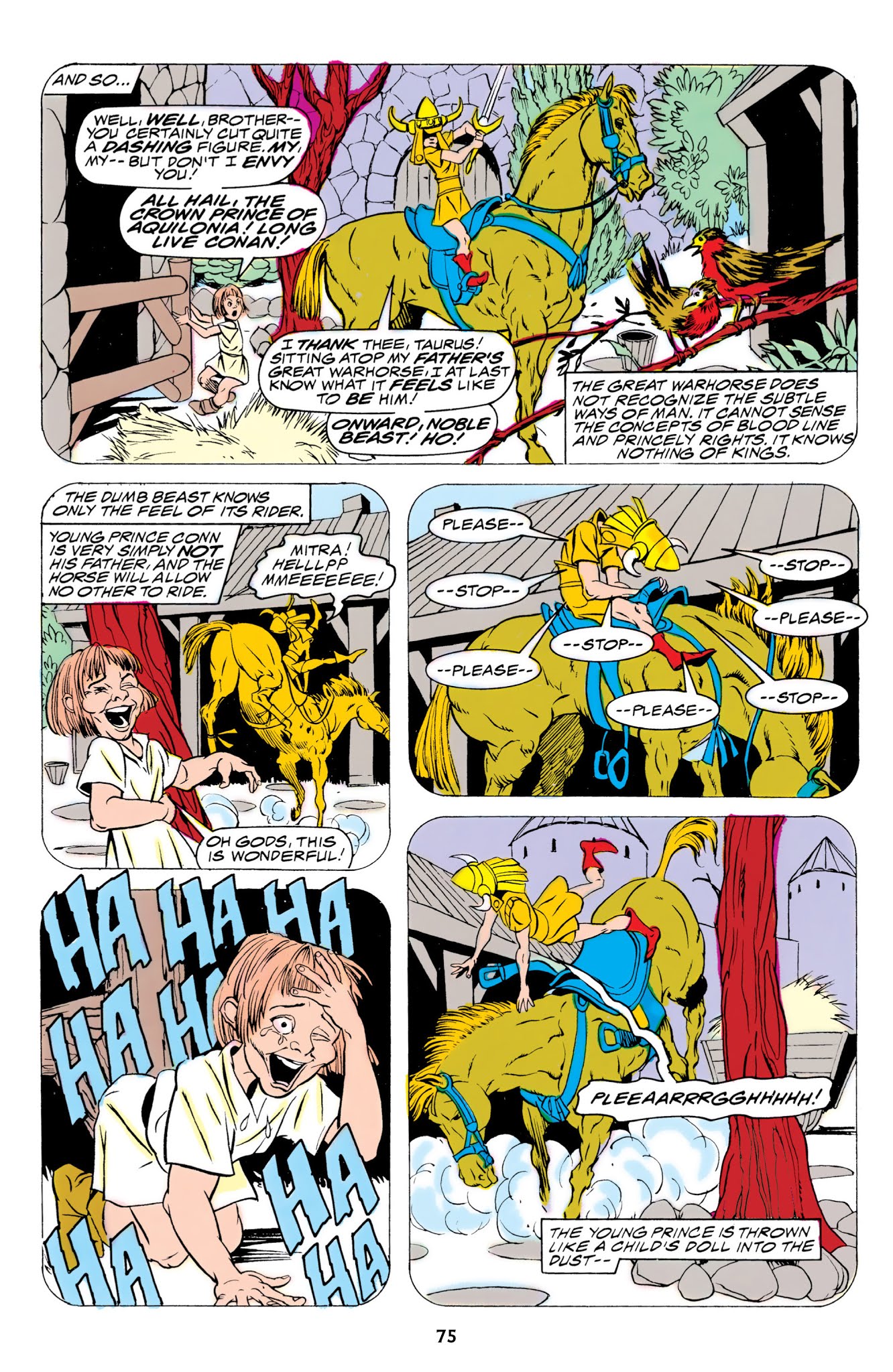 Read online The Chronicles of King Conan comic -  Issue # TPB 11 (Part 1) - 76