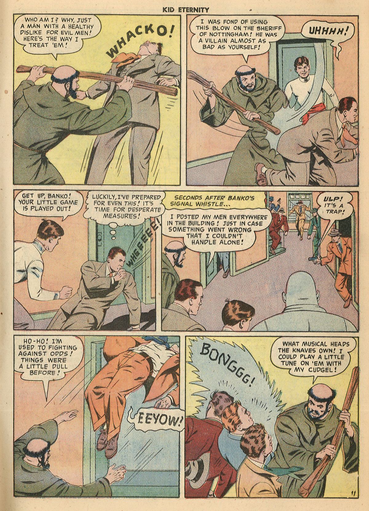 Read online Kid Eternity (1946) comic -  Issue #18 - 14