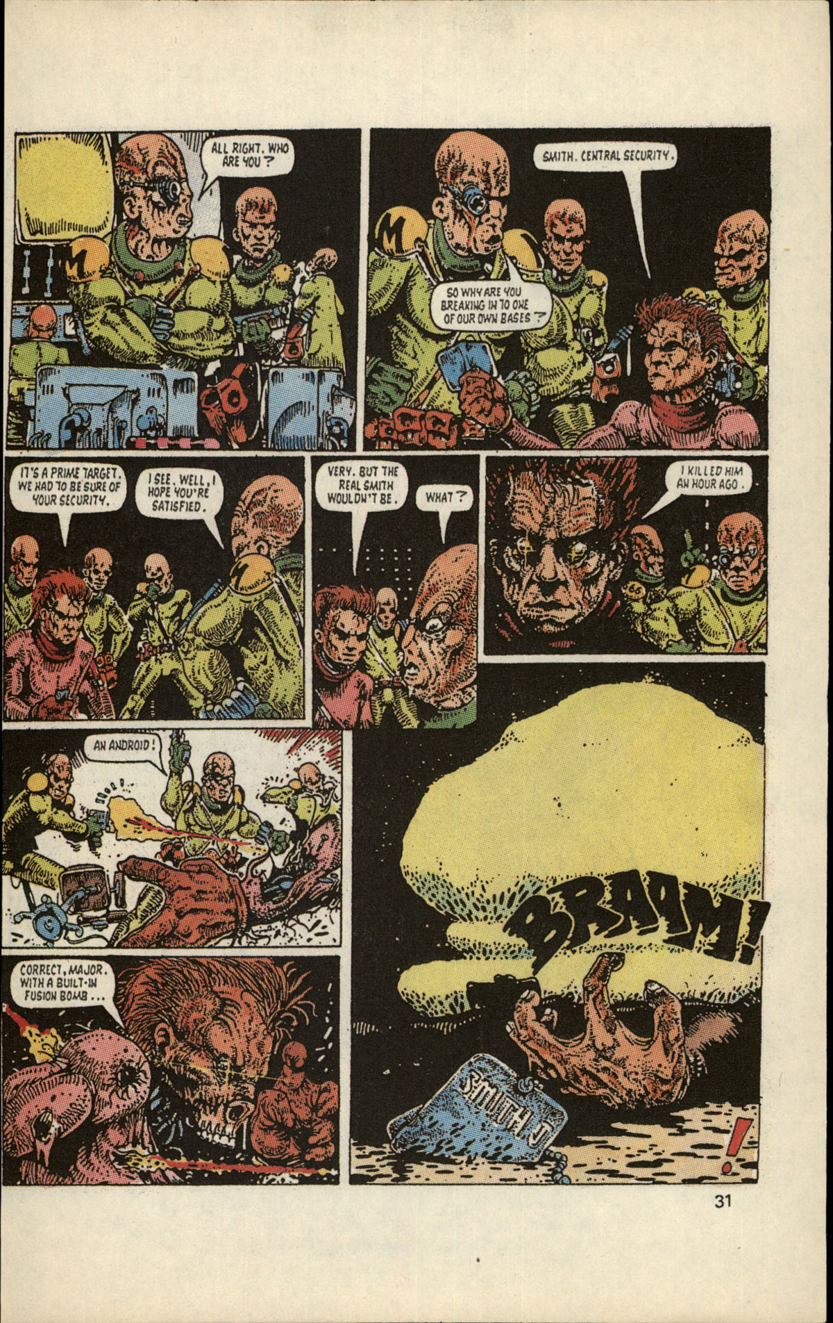 Read online Strontium Dog comic -  Issue #4 - 33