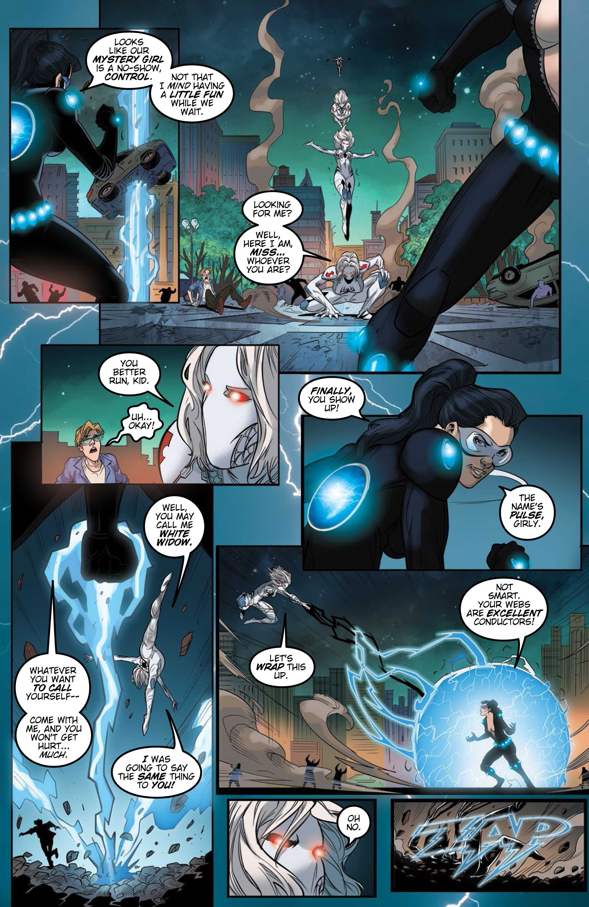 Read online White Widow comic -  Issue #2 - 26
