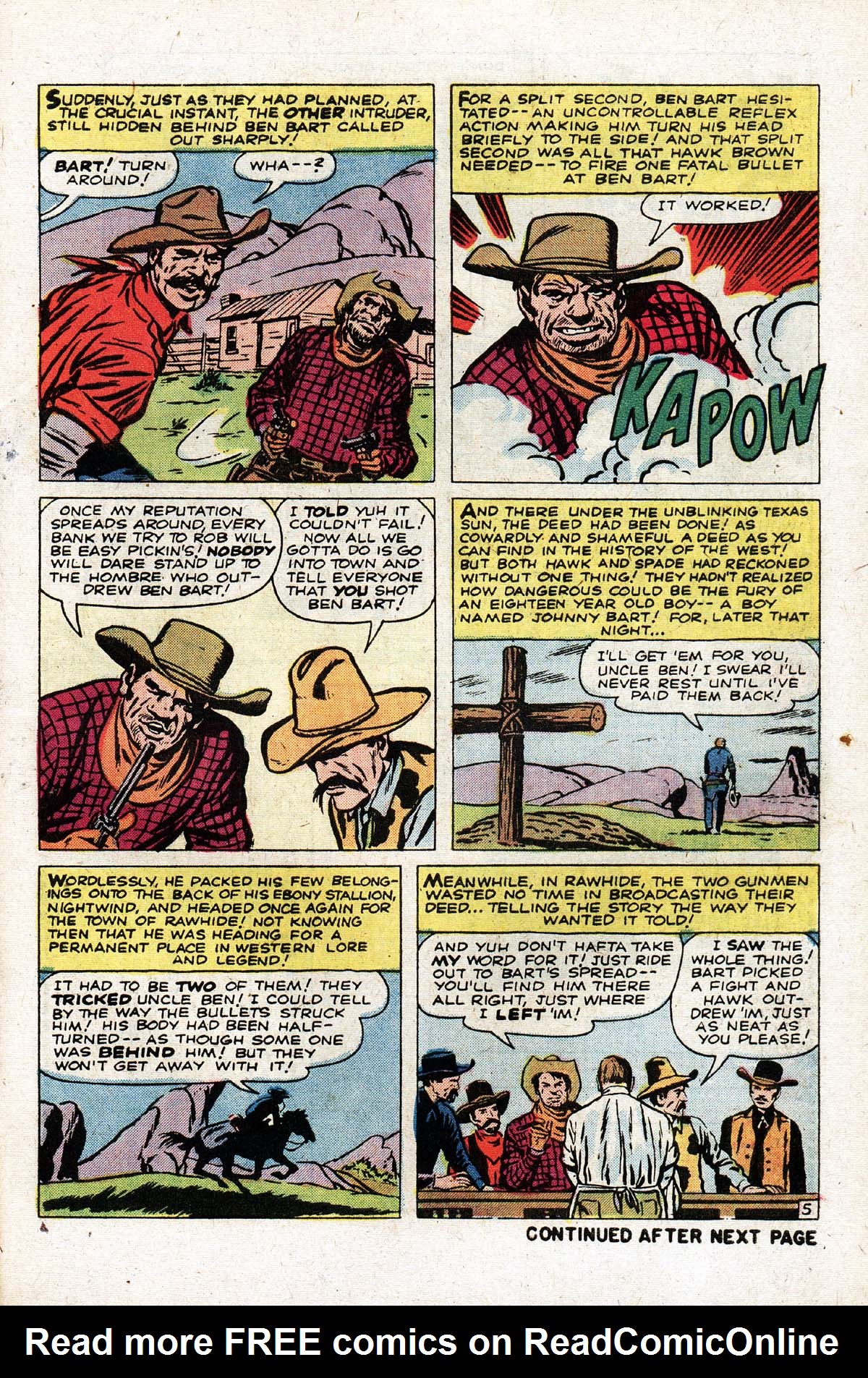Read online The Mighty Marvel Western comic -  Issue #32 - 6