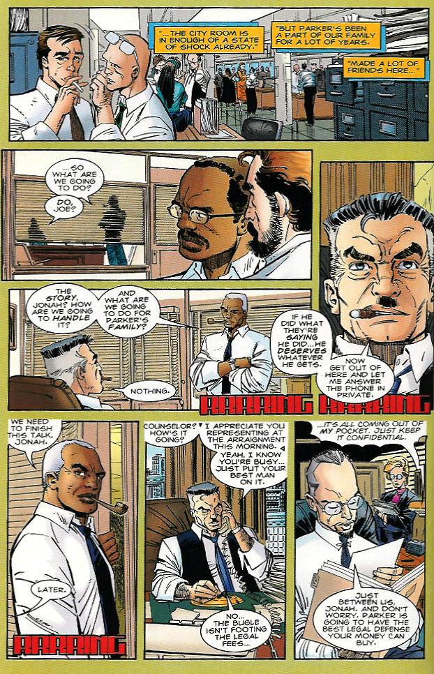 Read online Spider-Man (1990) comic -  Issue #57 - Aftershocks Part 1 - 6