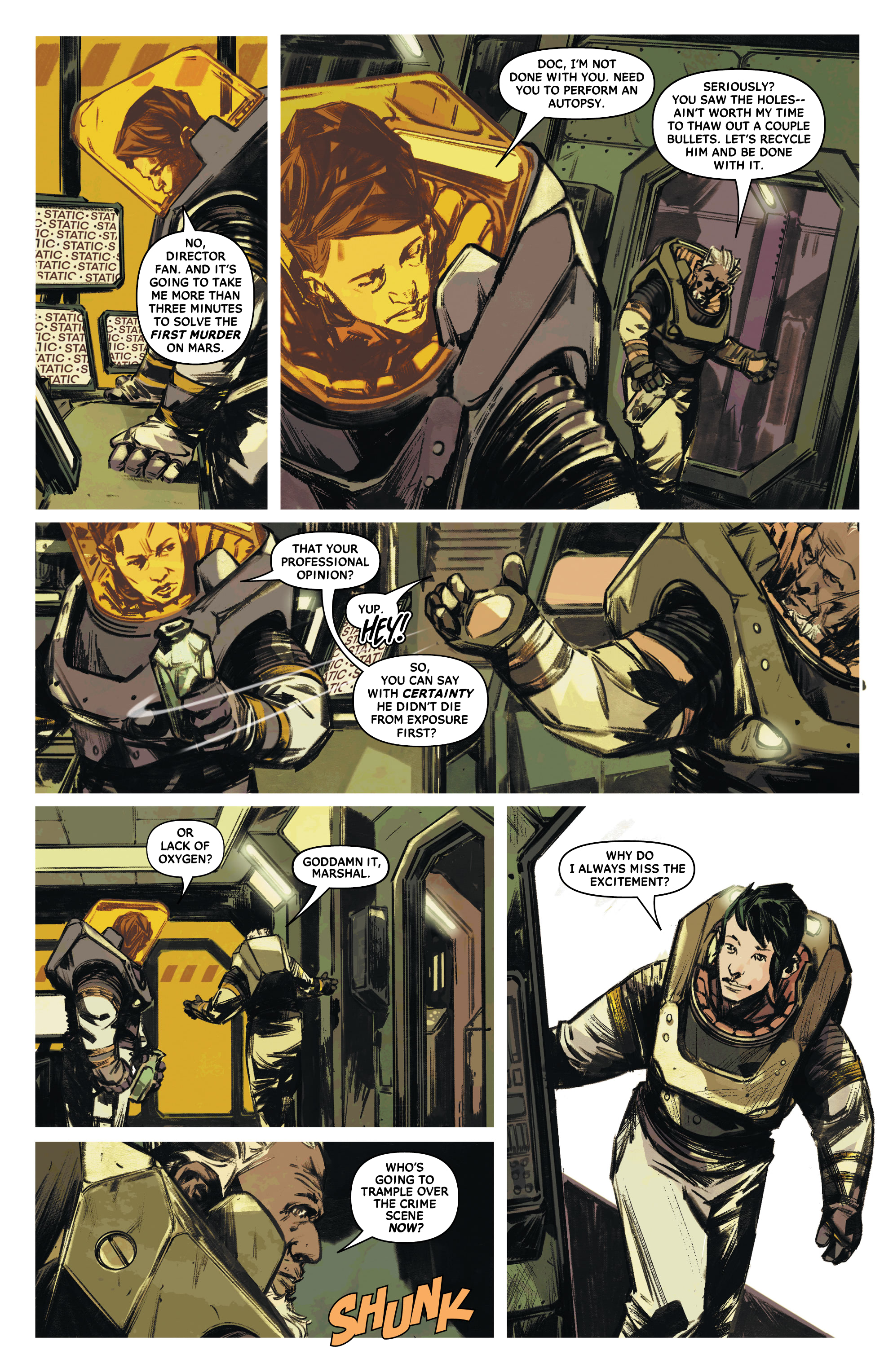 Read online Fear of a Red Planet comic -  Issue #2 - 5