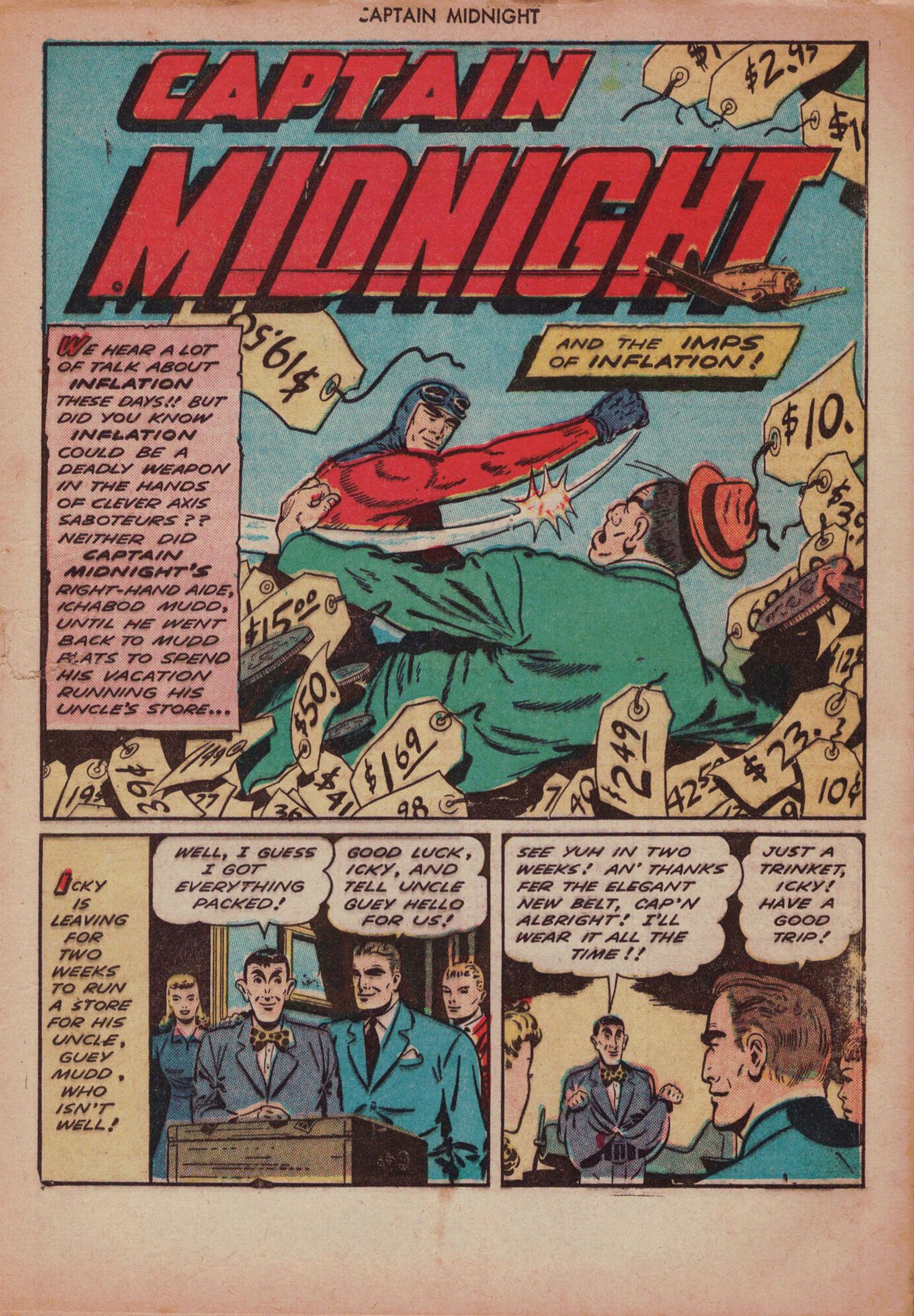 Read online Captain Midnight (1942) comic -  Issue #15 - 21
