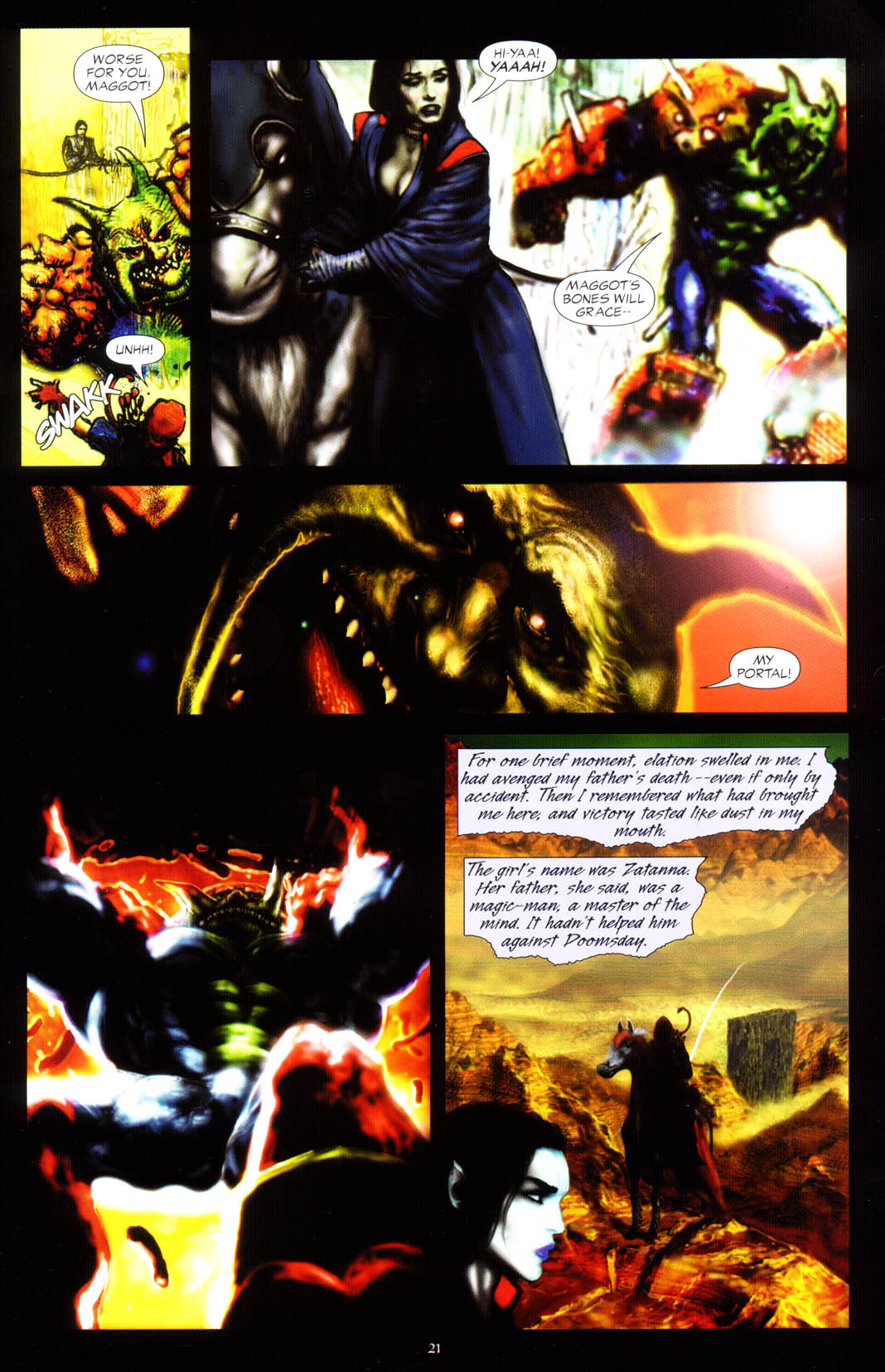 Read online JLA: Riddle of the Beast comic -  Issue # Full - 21