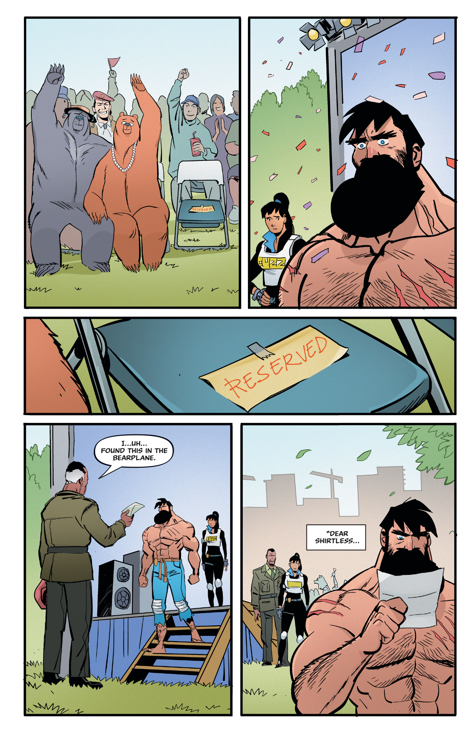 Read online Shirtless Bear-Fighter! 2 comic -  Issue #7 - 35