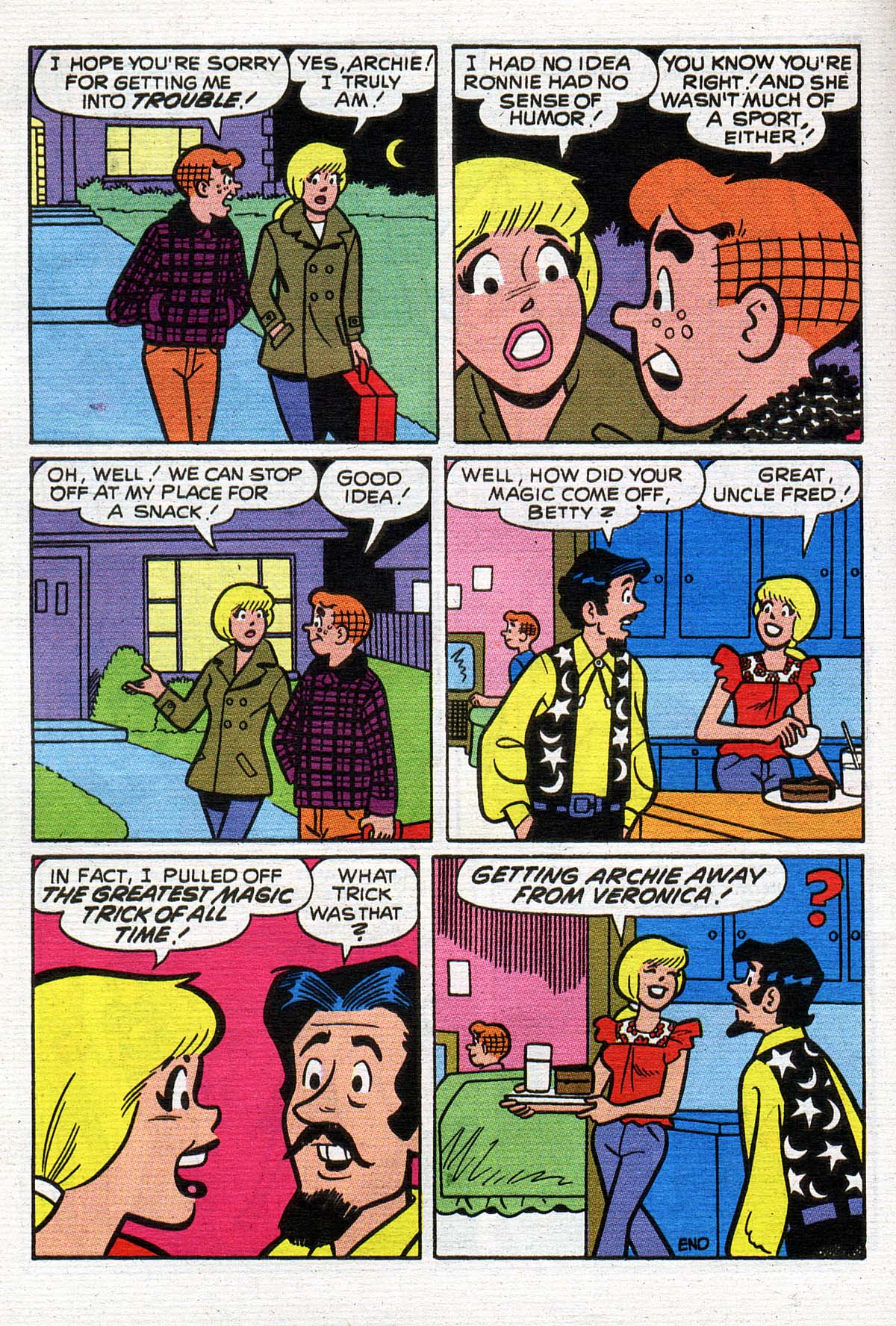 Read online Betty and Veronica Digest Magazine comic -  Issue #54 - 113