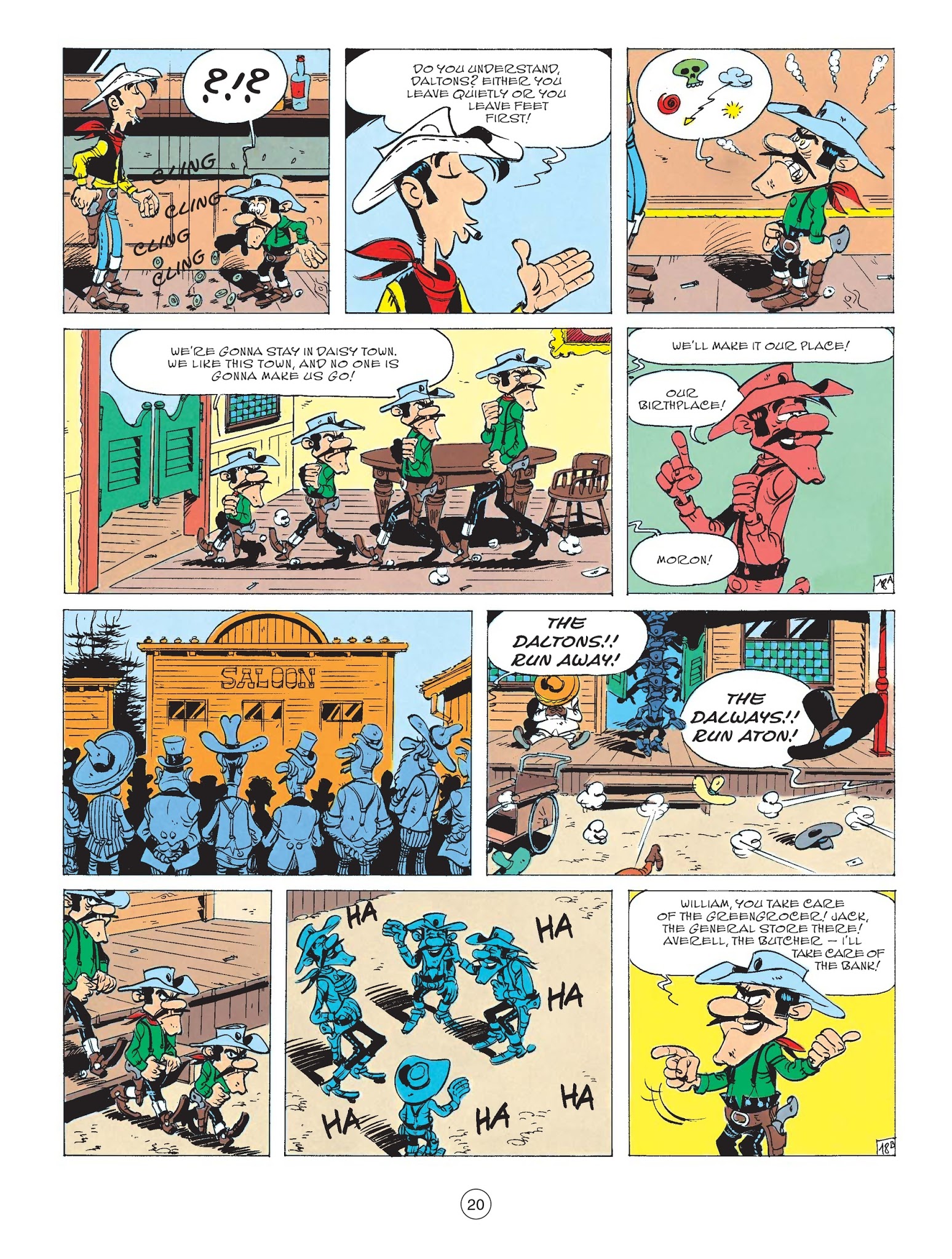 Read online A Lucky Luke Adventure comic -  Issue #61 - 21