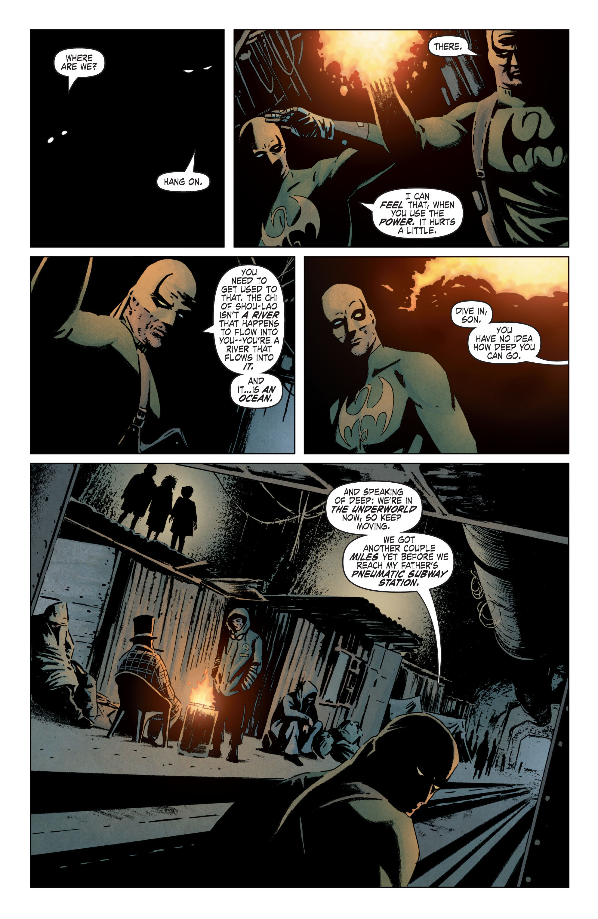 Read online The Immortal Iron Fist comic -  Issue #4 - 5