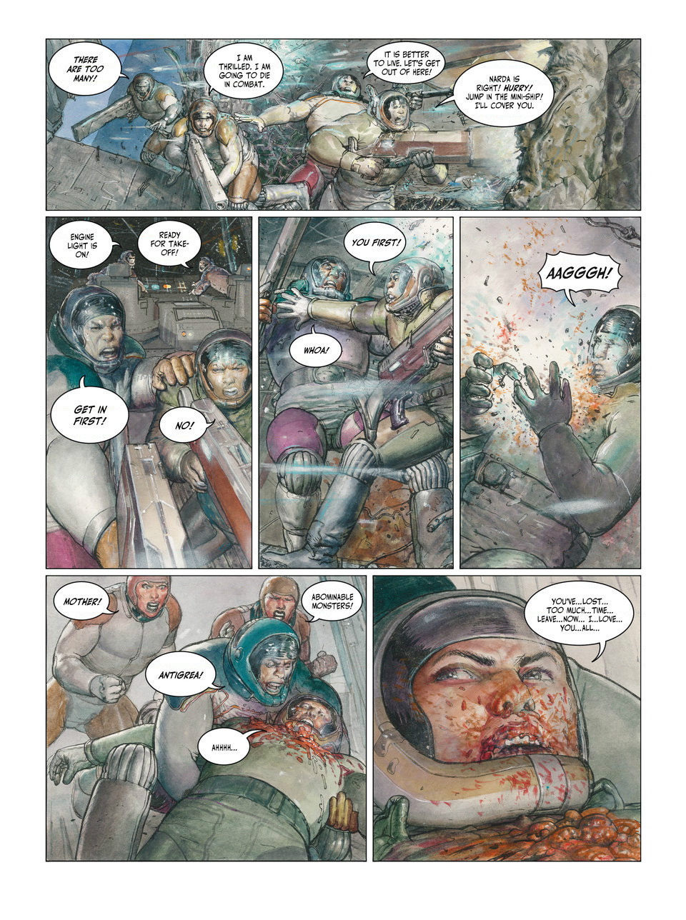 Read online Metabarons Genesis: Castaka comic -  Issue # TPB - 85