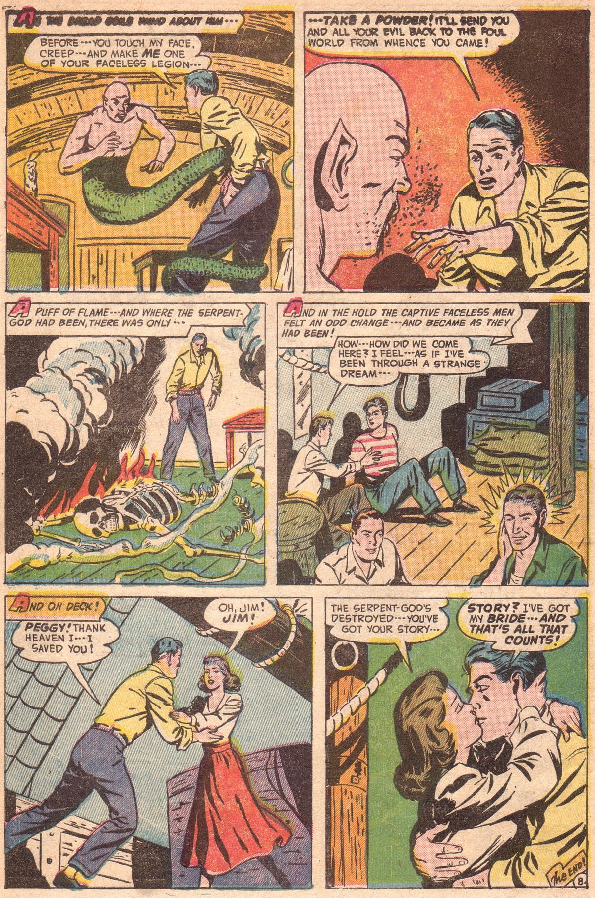 Read online Adventures Into The Unknown comic -  Issue #32 - 20