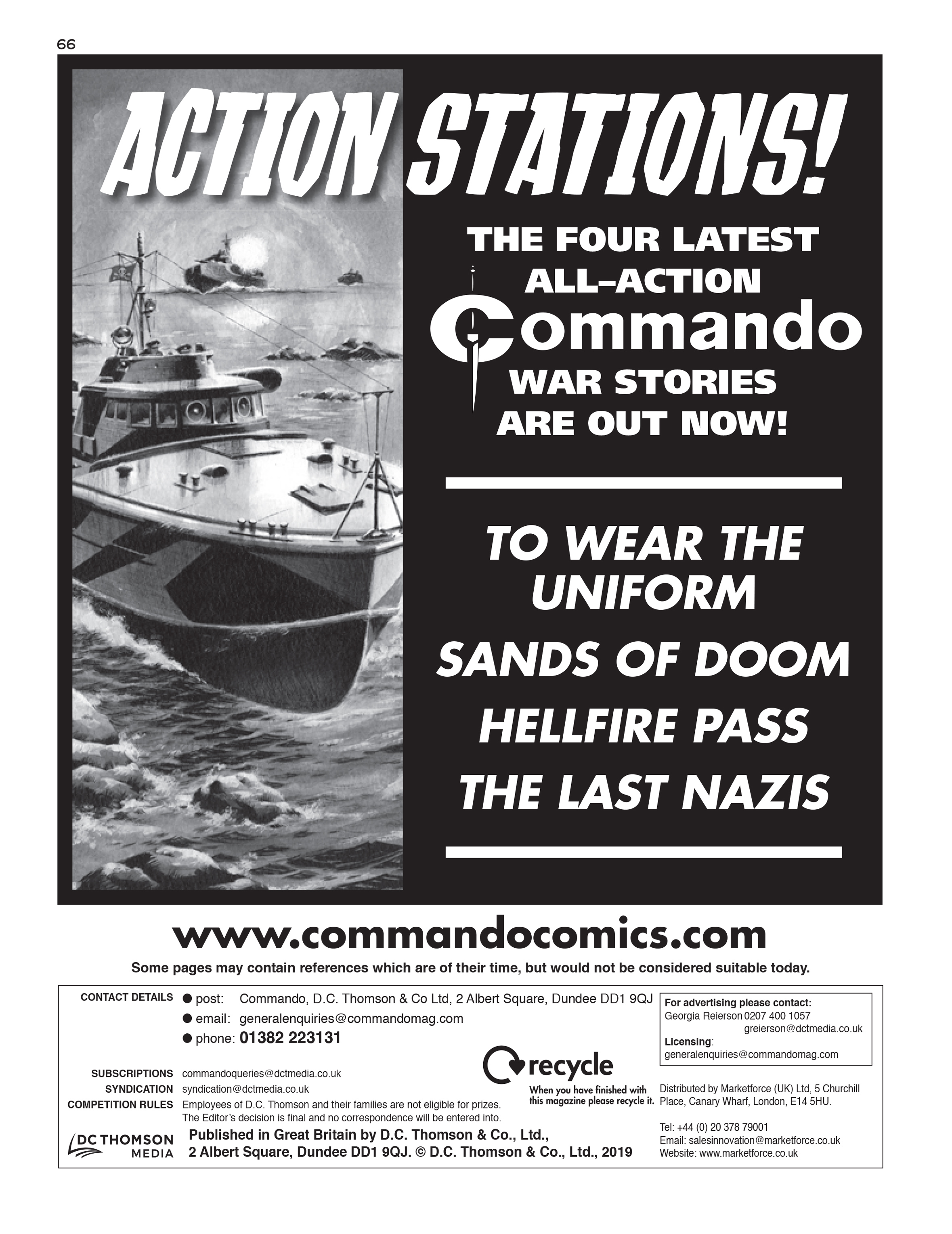 Read online Commando: For Action and Adventure comic -  Issue #5222 - 65