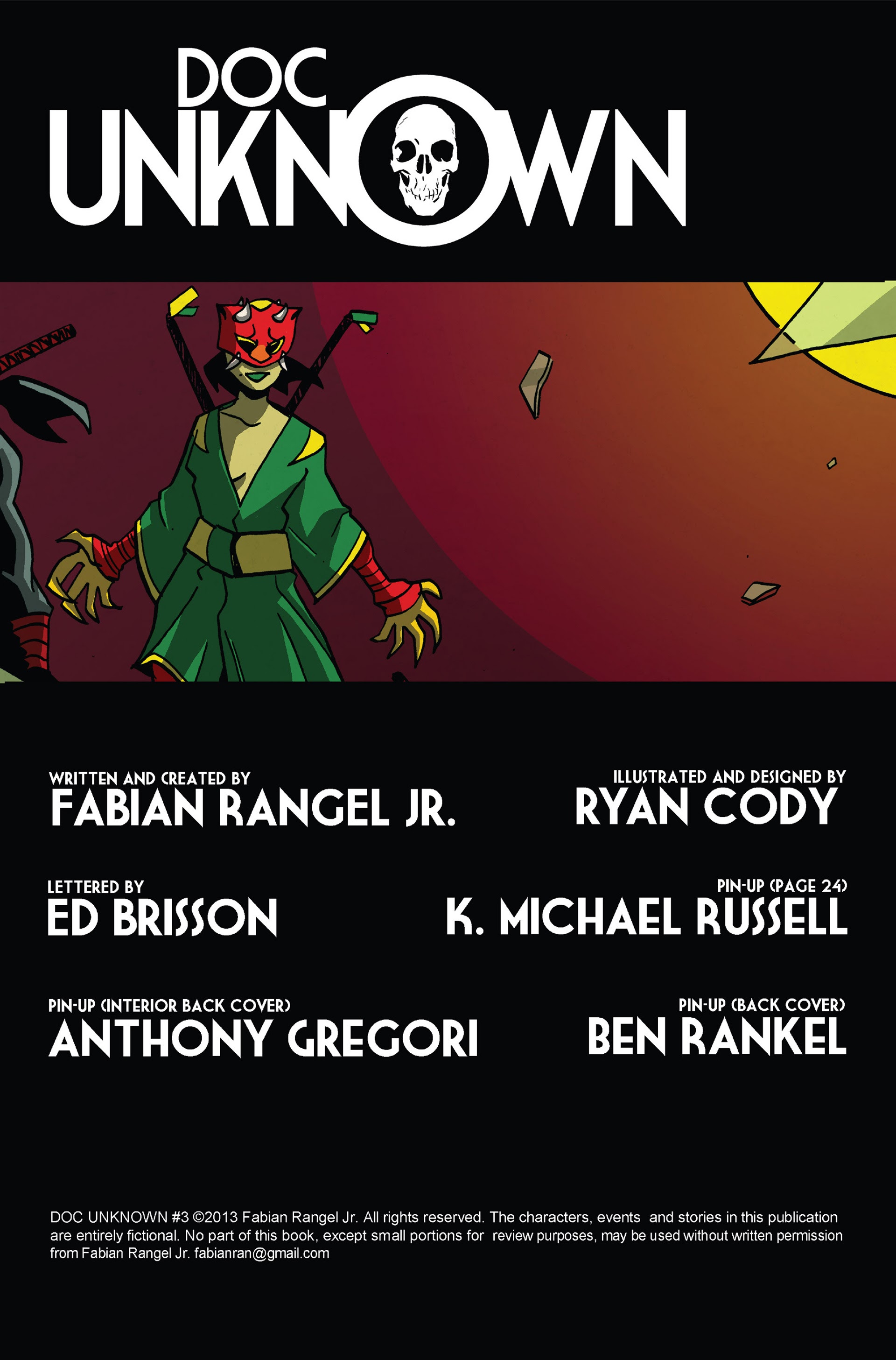 Read online Doc Unknown comic -  Issue #3 - 2