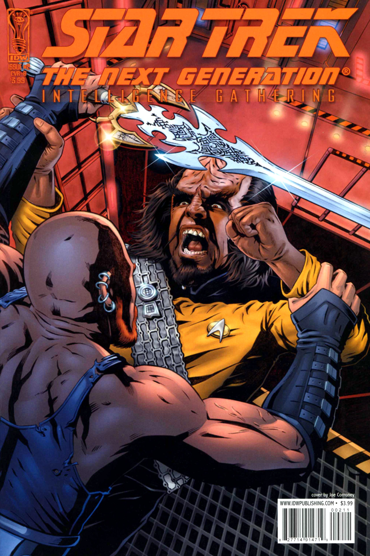 Read online Star Trek: The Next Generation: Intelligence Gathering comic -  Issue #2 - 1