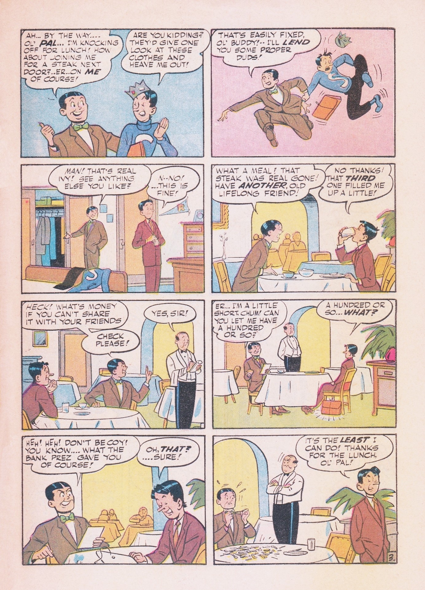 Read online Pep Comics comic -  Issue #115 - 27