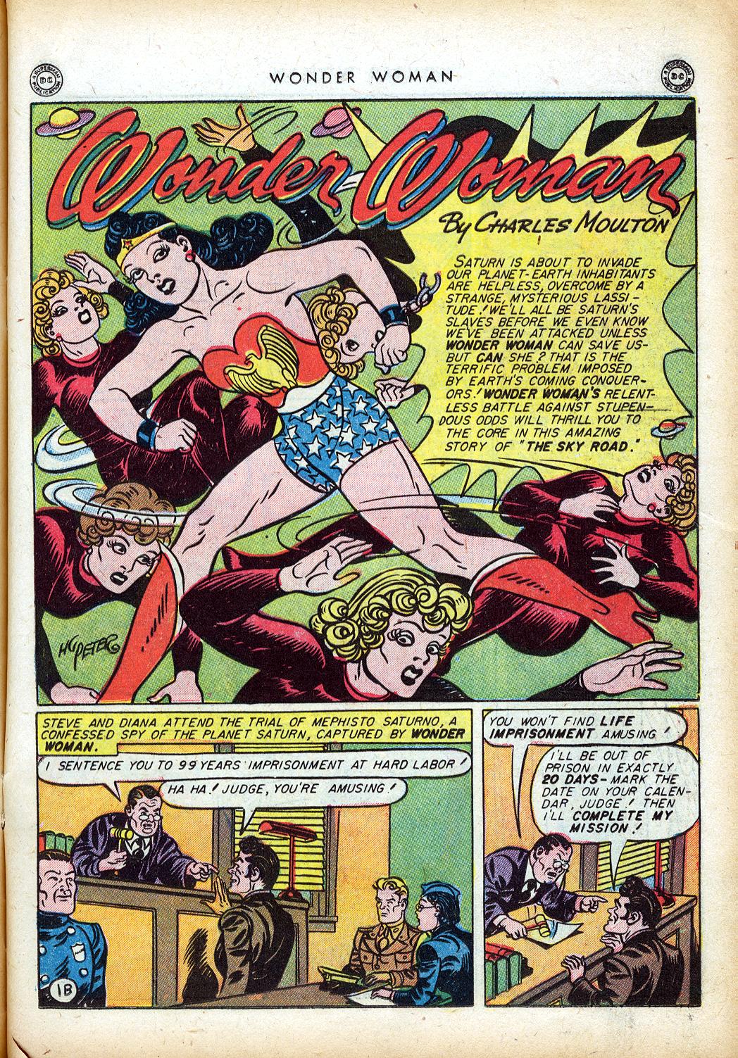 Read online Wonder Woman (1942) comic -  Issue #10 - 22