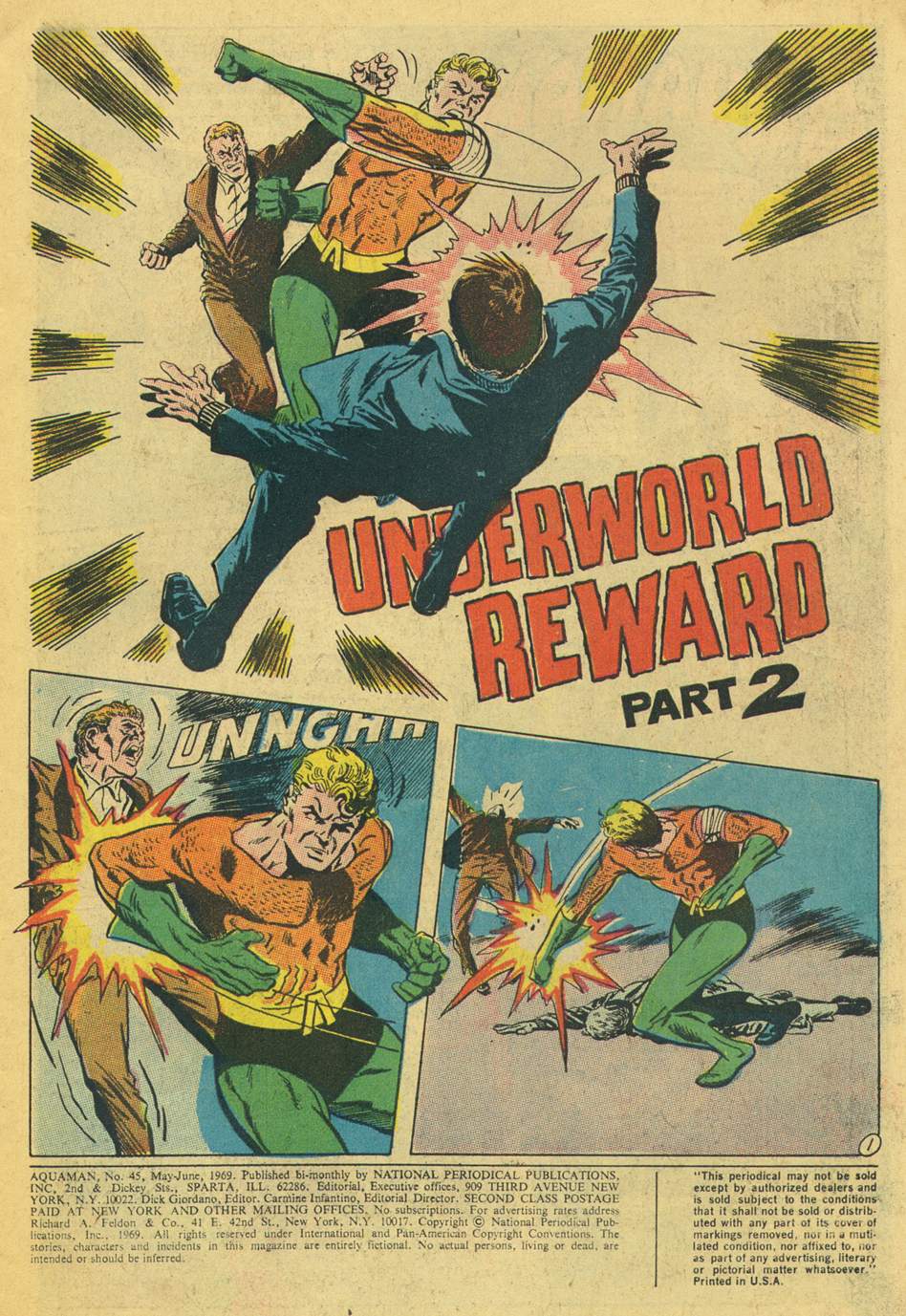 Read online Aquaman (1962) comic -  Issue #45 - 3