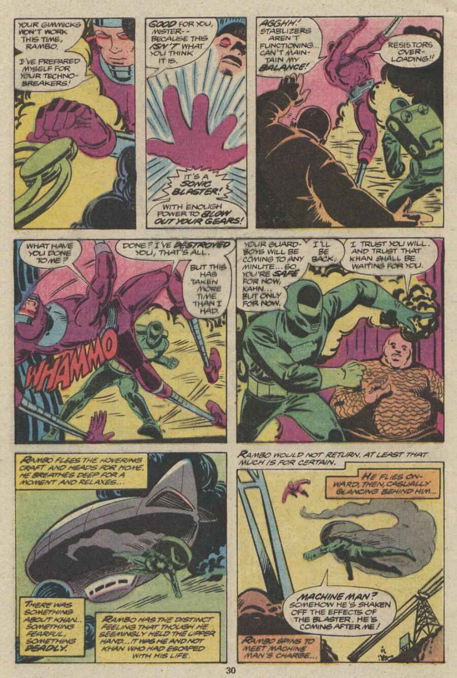 Read online Machine Man (1978) comic -  Issue #11 - 17