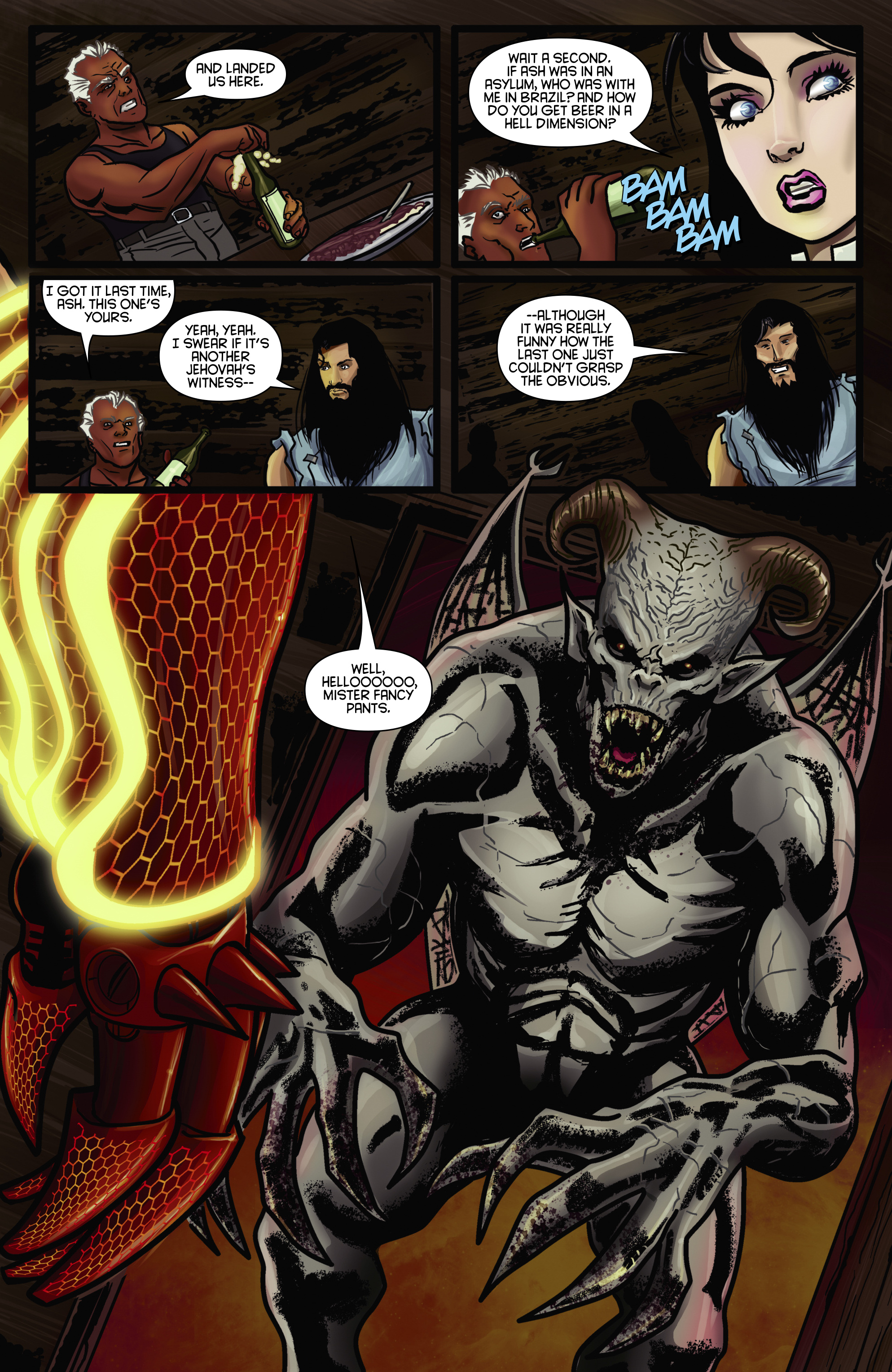 Read online Army of Darkness (2012) comic -  Issue # TPB 1 - 151