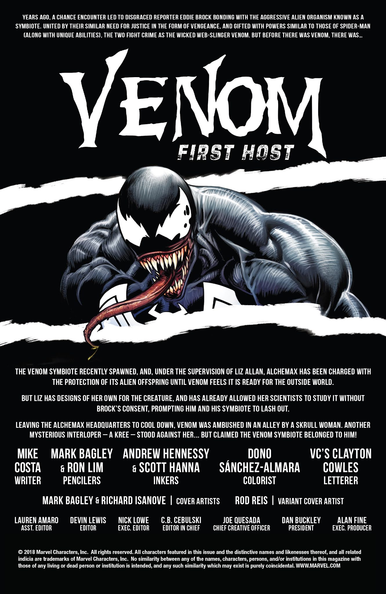Read online Venom: First Host comic -  Issue #2 - 2