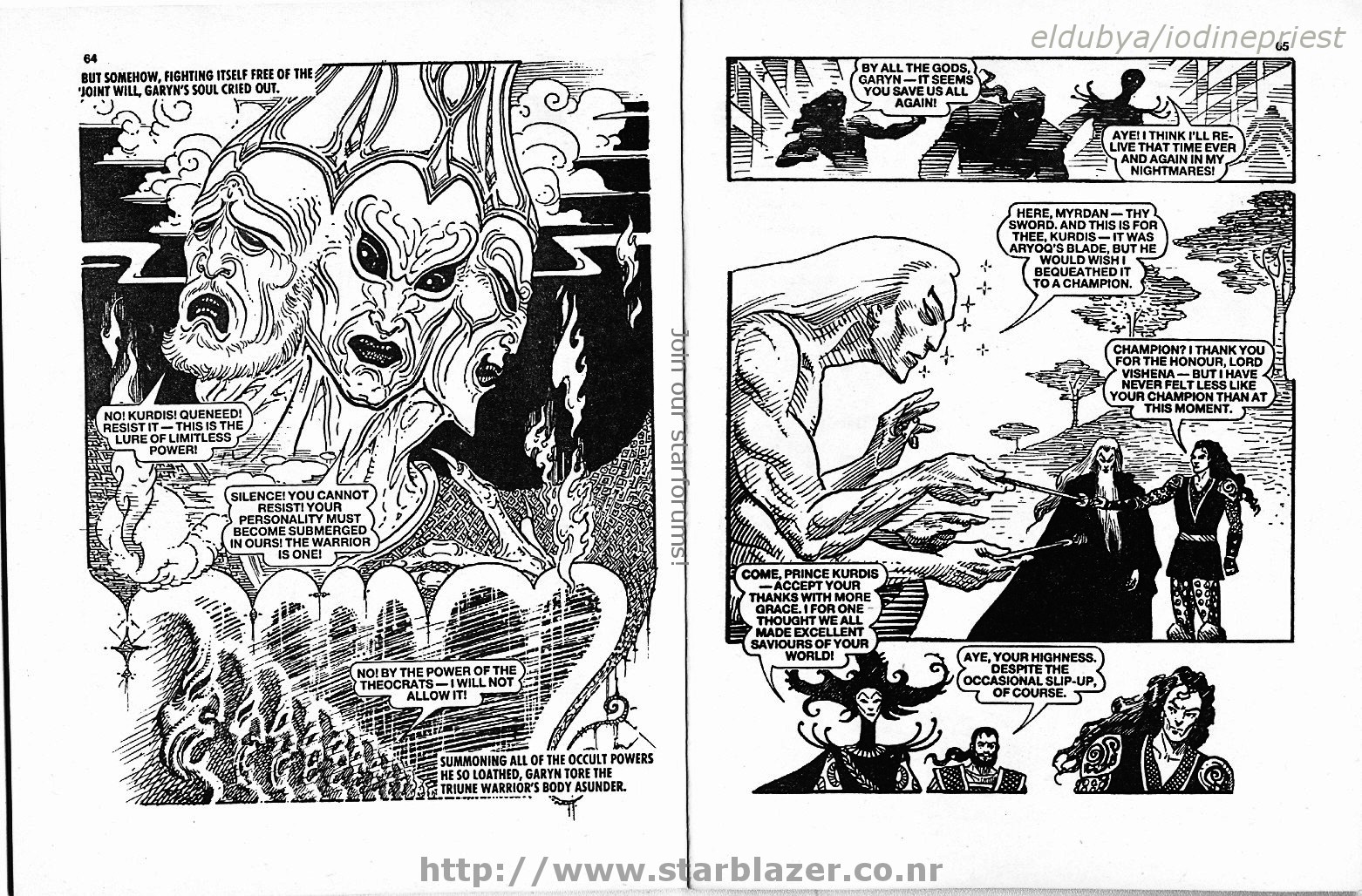 Read online Starblazer comic -  Issue #271 - 34