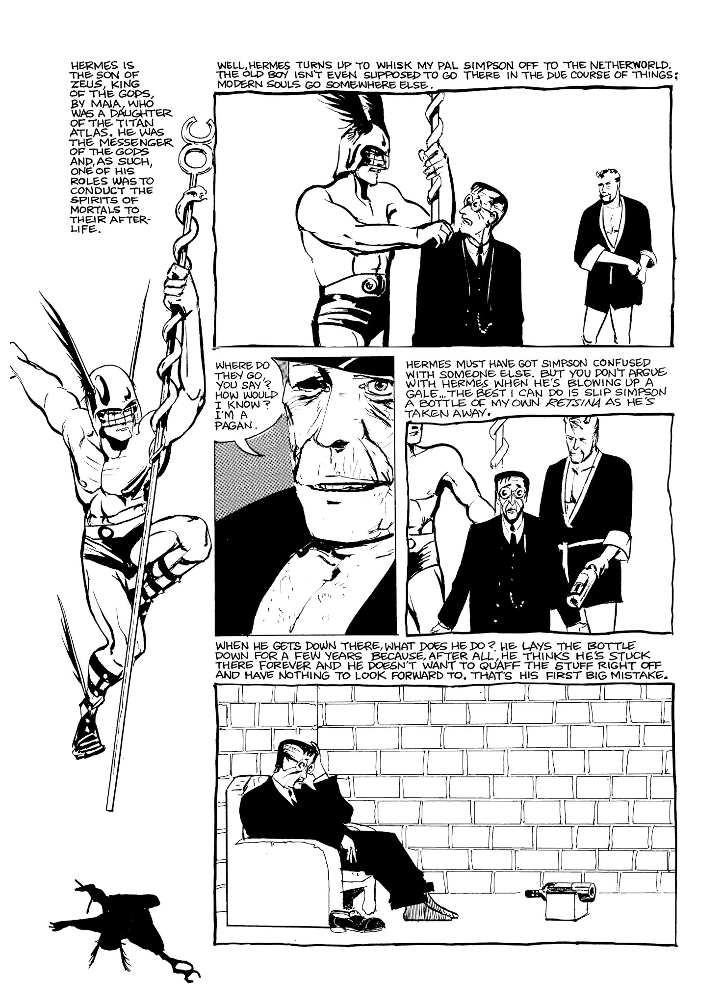 Read online Eddie Campbell's Bacchus comic -  Issue # TPB 2 - 7