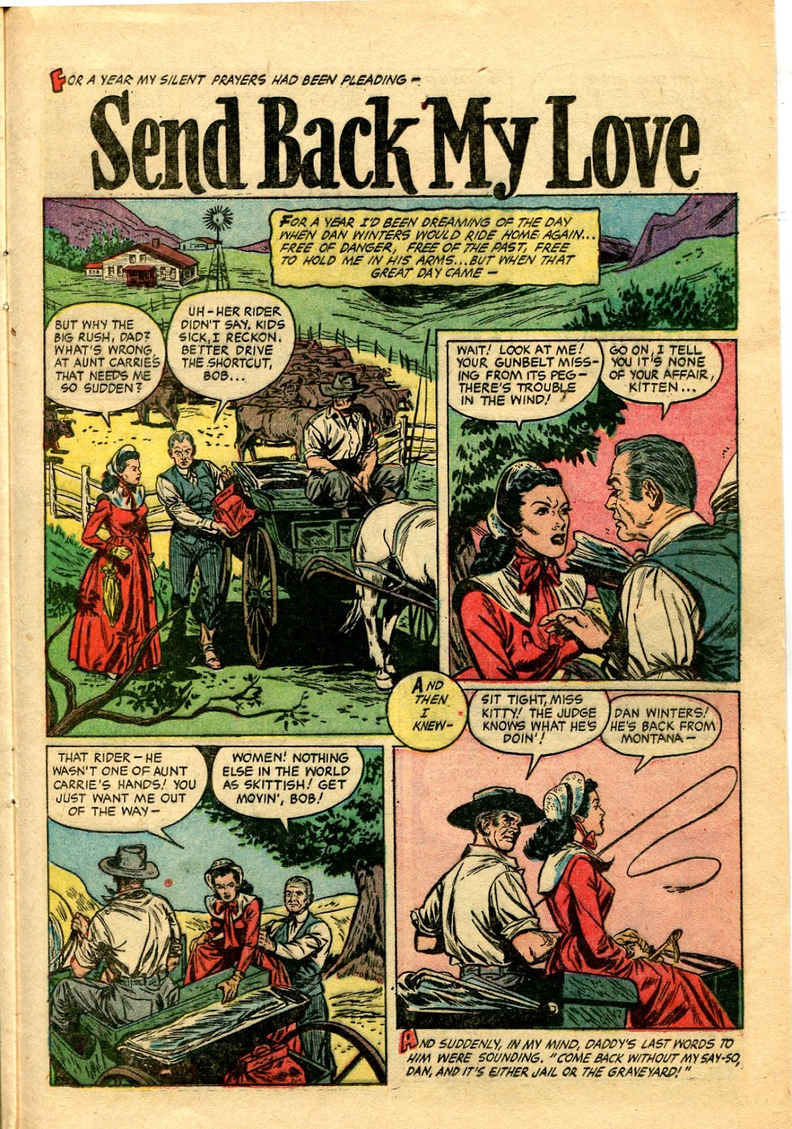 Cowgirl Romances (1950) issue 12 - Page 21