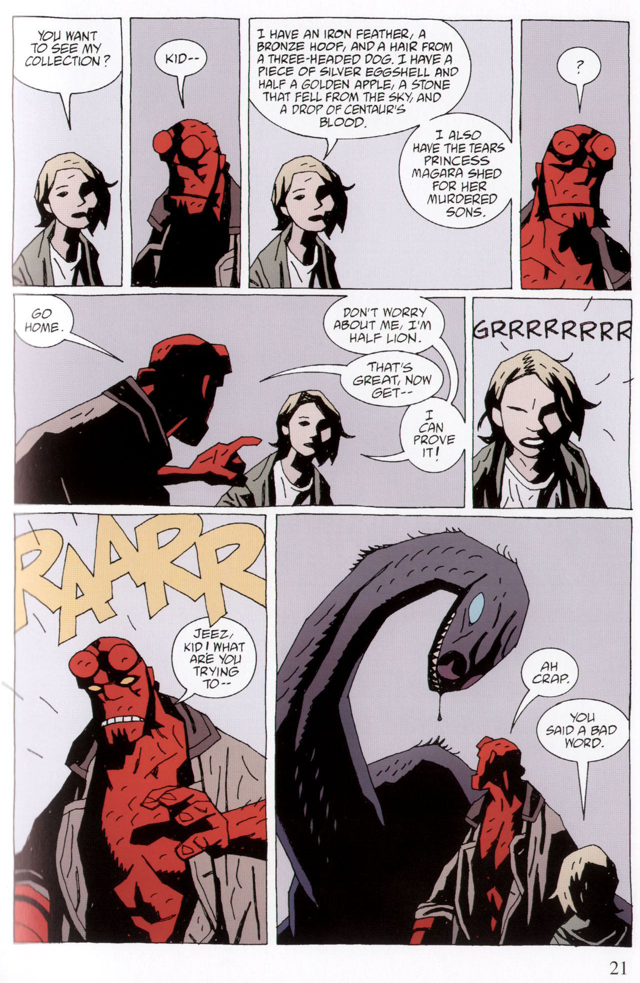 Read online The Dark Horse Book of Monsters comic -  Issue # TPB - 24