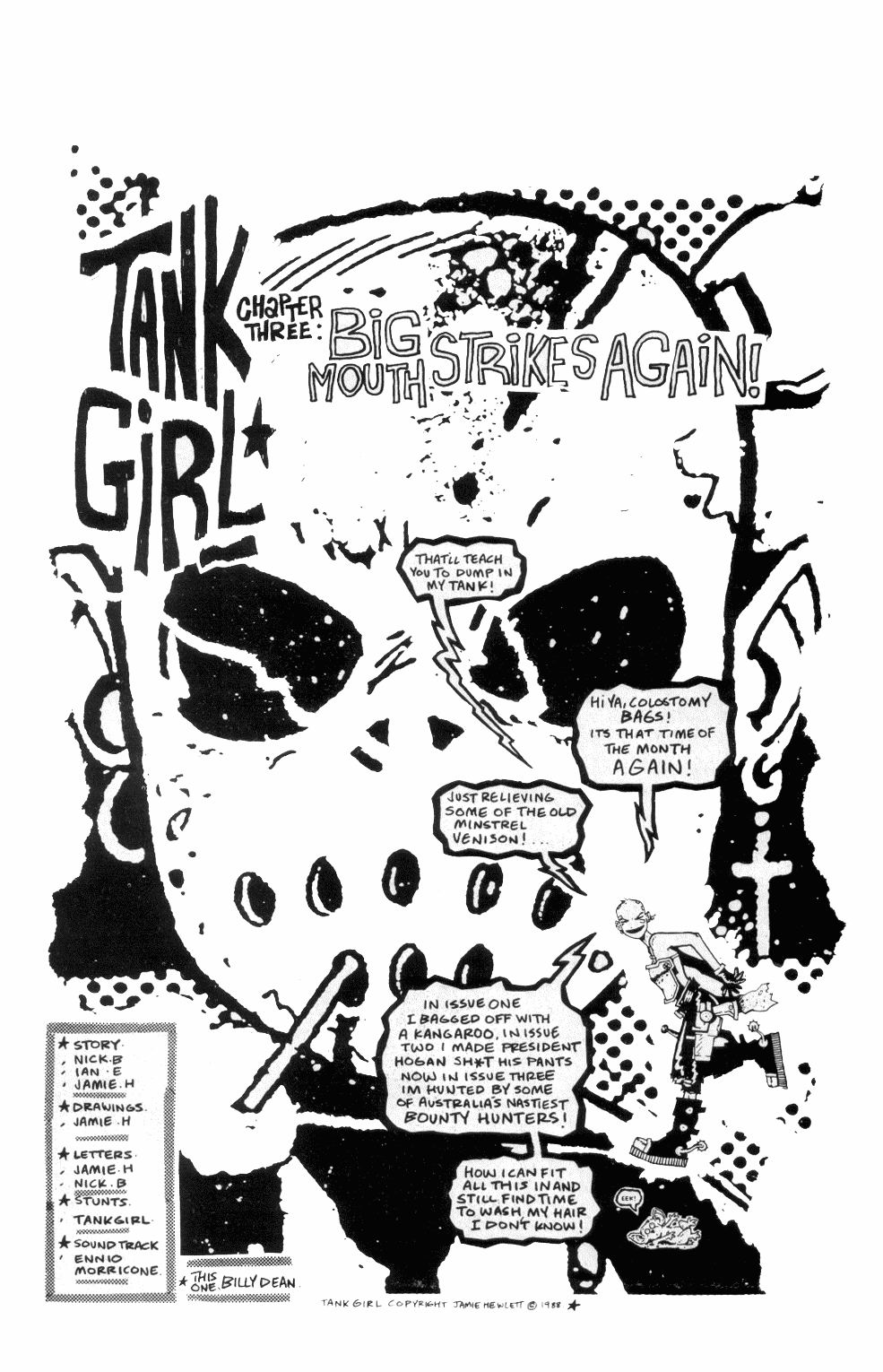 Read online Tank Girl (1991) comic -  Issue #1 - 15