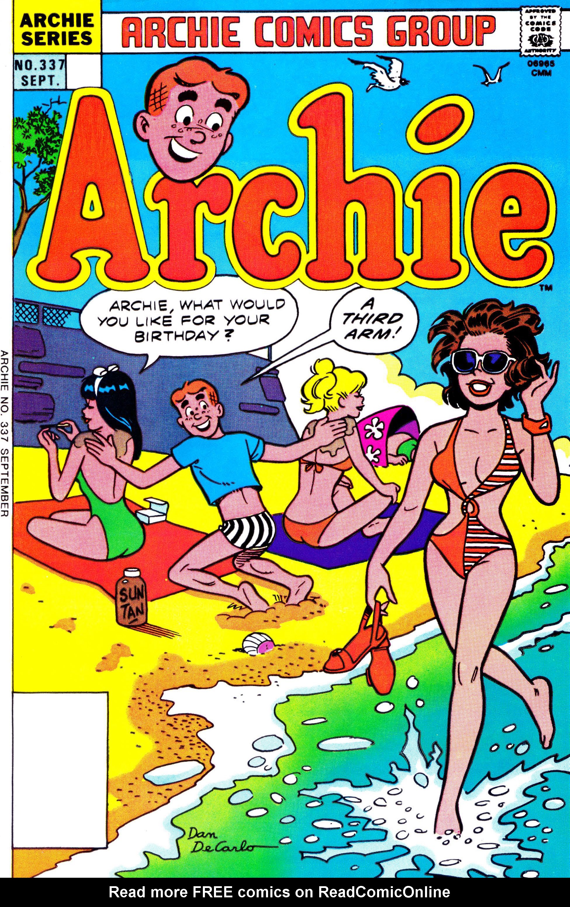 Read online Archie (1960) comic -  Issue #337 - 1