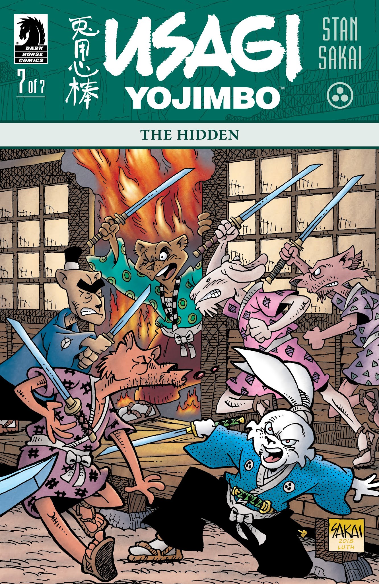 Read online Usagi Yojimbo: The Hidden comic -  Issue #7 - 1
