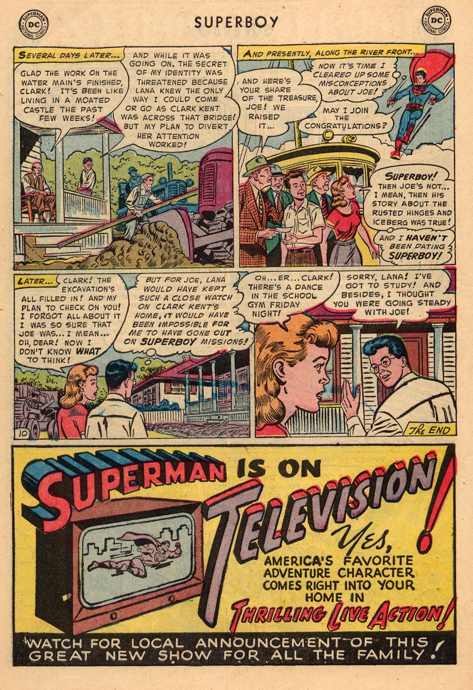 Read online Superboy (1949) comic -  Issue #26 - 36